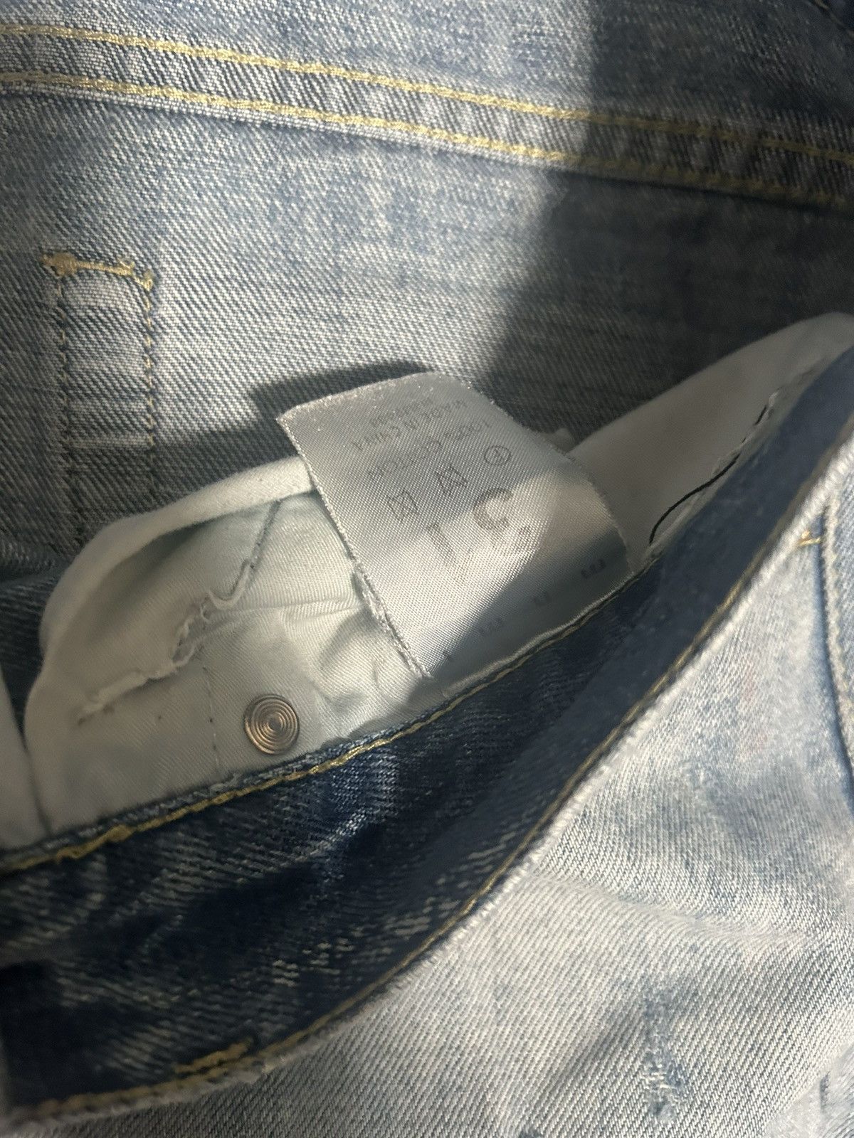 MNML Used mens light blue mnml denim jeans size 31 Size US 31 - 4 Thumbnail