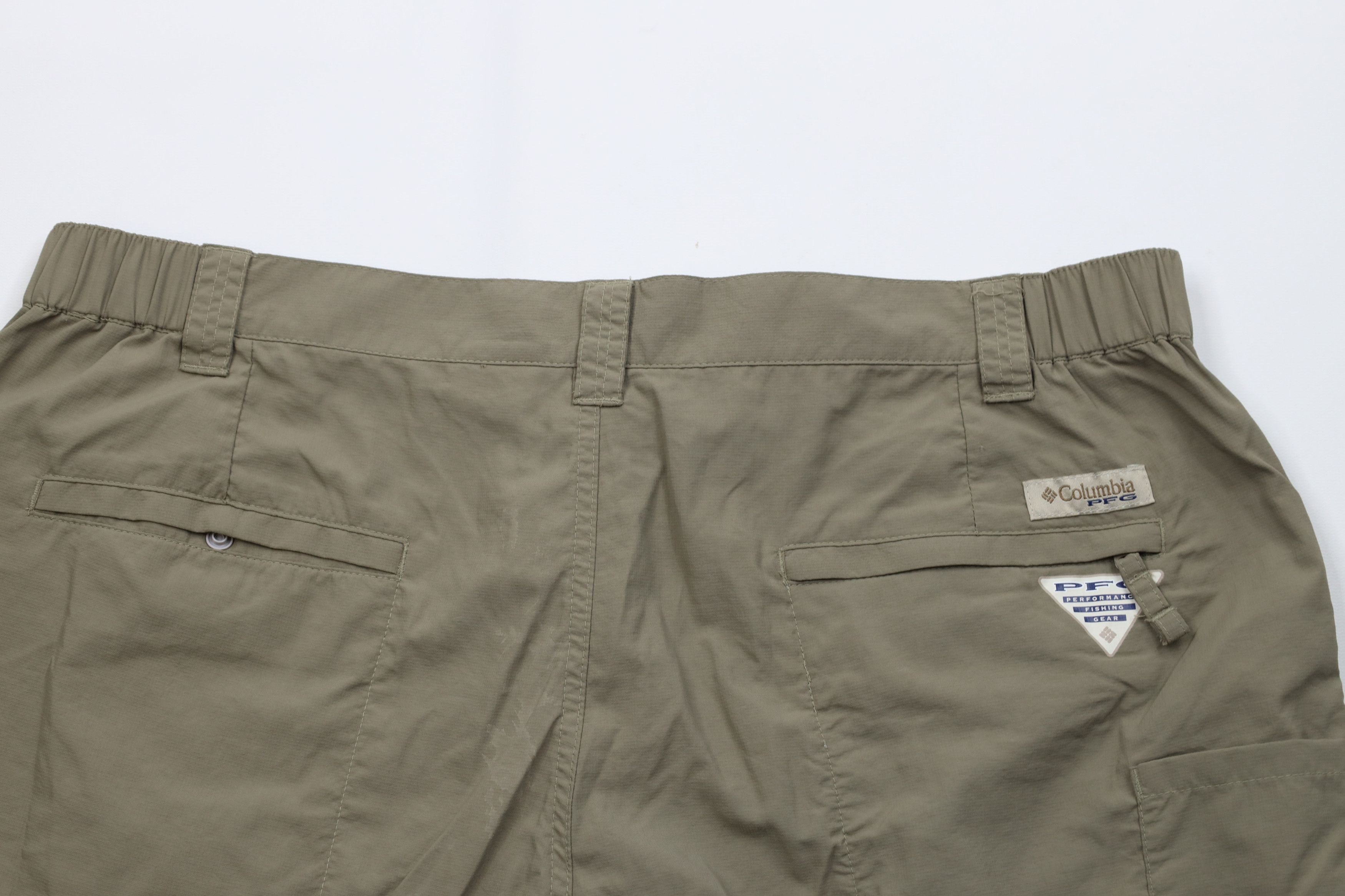 Columbia Vintage Y2K Columbia PFG Blood N Guts Fishing Shorts Beige Size US 40 / EU 56 - 9 Thumbnail
