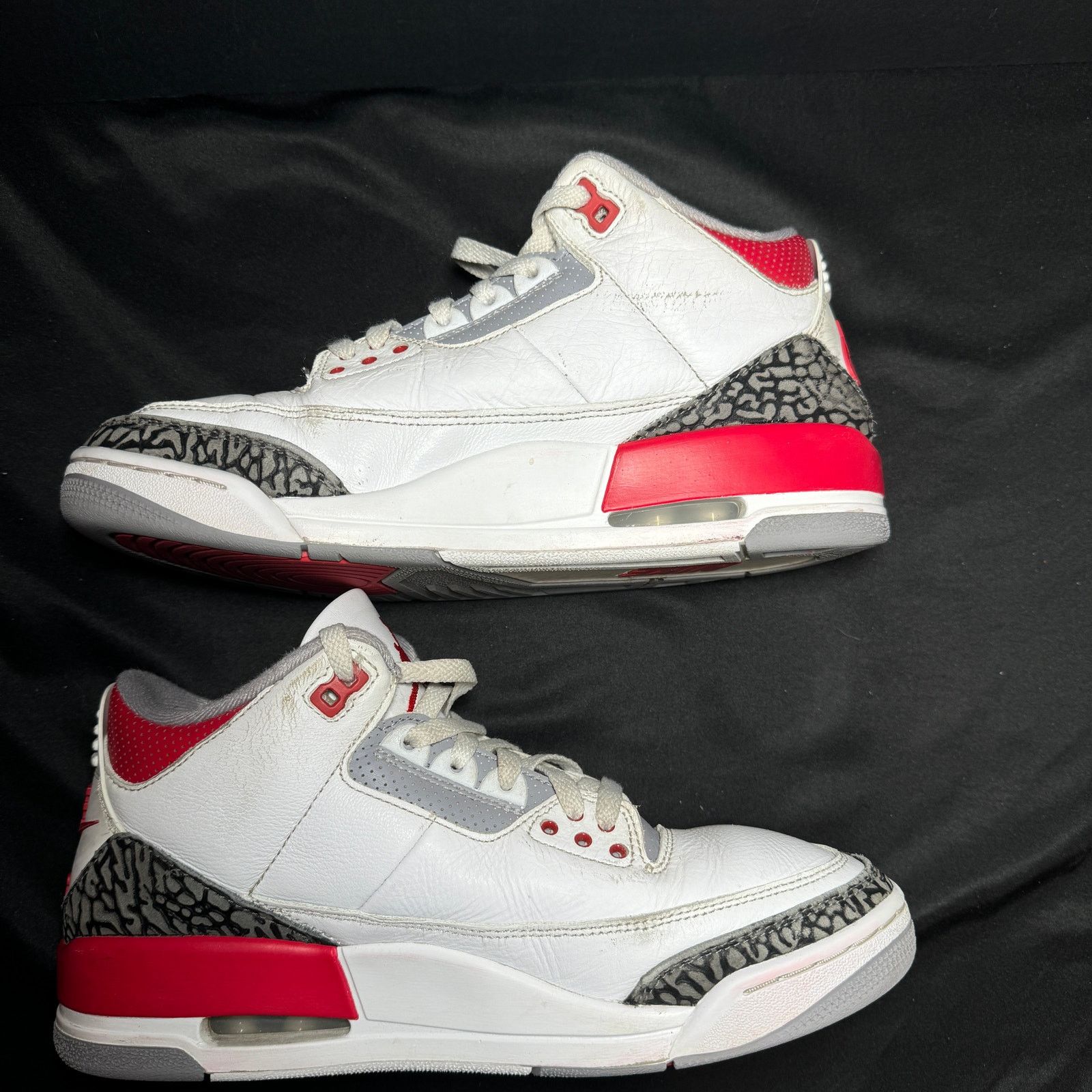 Jordan Brand × Nike Size 9 - Nike Air Jordan 3 Retro Fire Red 2022 Men's Shoes Size US 9 / EU 42 - 2 Thumbnail