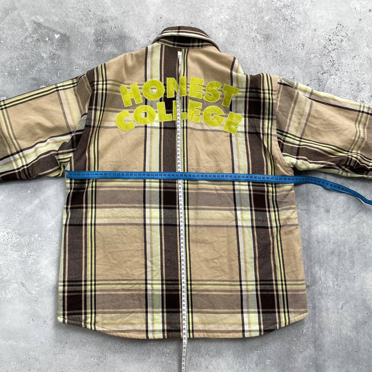 Studio Seven Honest College by Studio Seven x GU Checked Collared Jacket Size US S / EU 44-46 / 1 - 23 Thumbnail