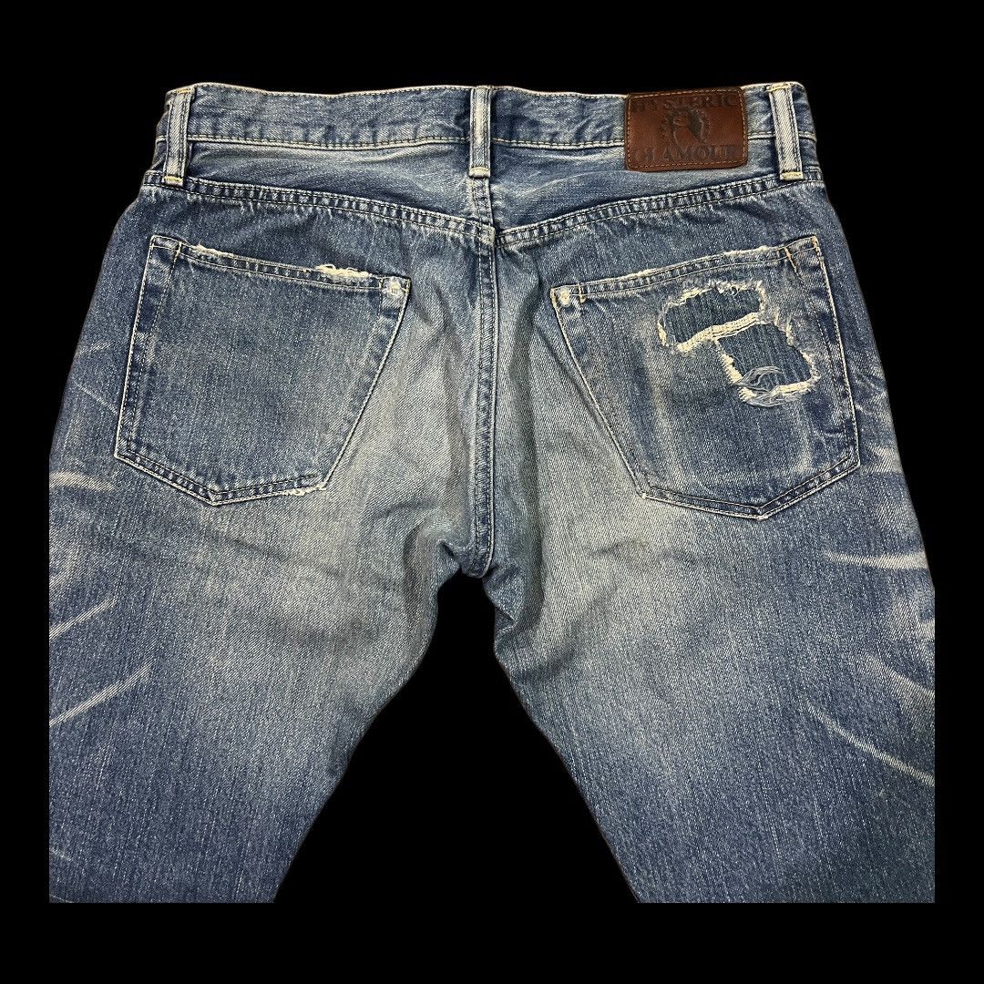 Hysteric Glamour × Japanese Brand HYSTERIC GLAMOUR SELVEDGE JAPANESE BRAND DISTRESSED DENIM Size US 34 / EU 50 - 13 Thumbnail