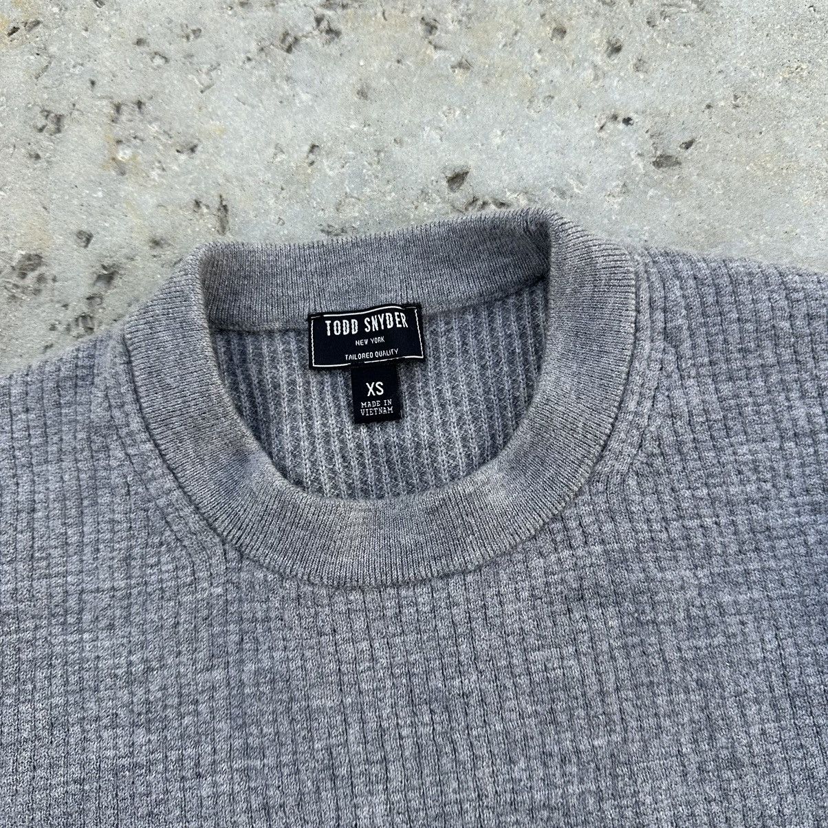 Todd Snyder Todd Snyder Merino Wool Gray Sweater XS Size US XS / EU 42 / 0 - 3 Thumbnail