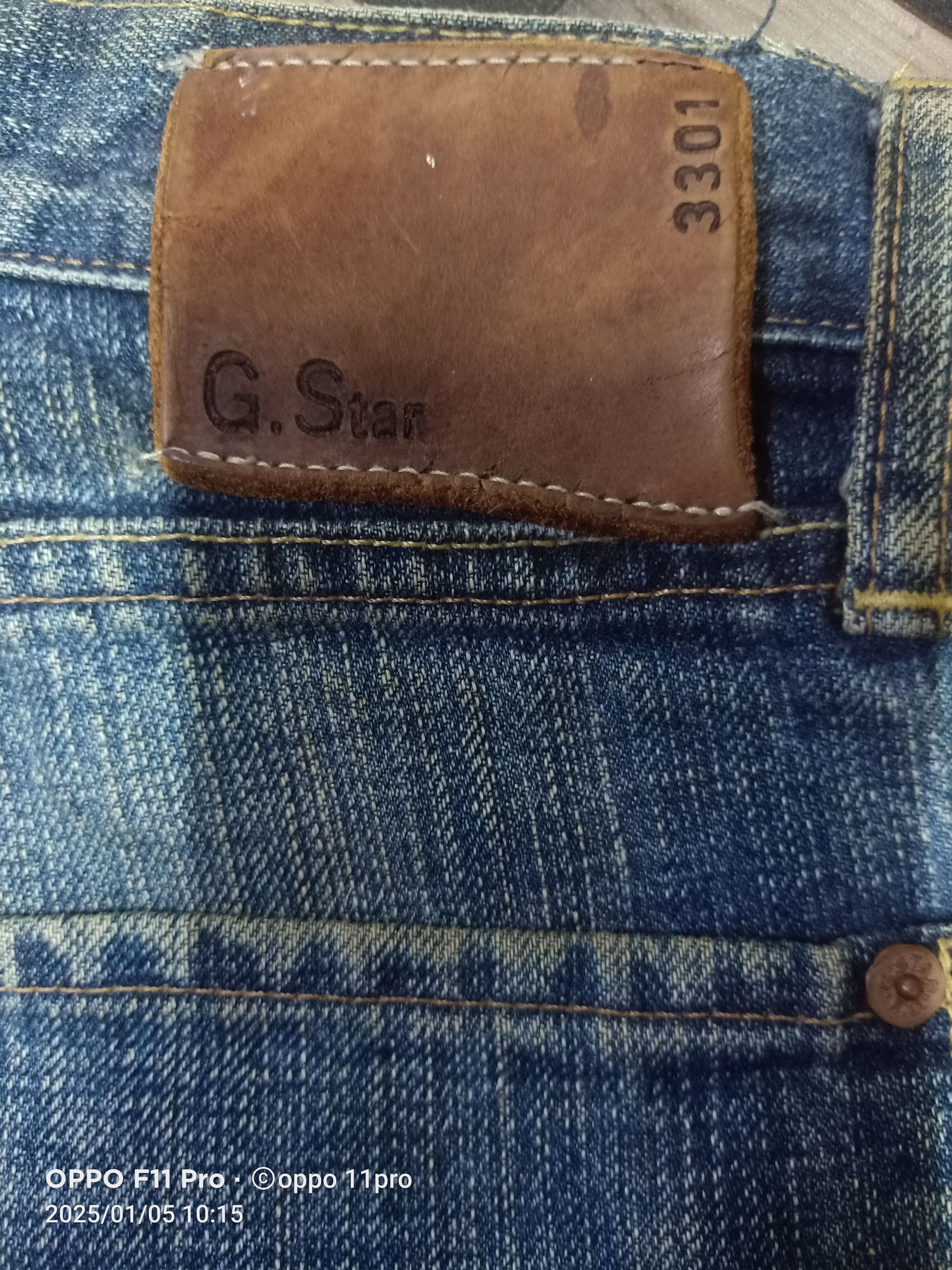 G-Star × If Six Was Nine × Le Grande Bleu (L.G.B.) Gstar Raw Low Crotch Denim Loose Size US 36 / EU 52 - 10 Thumbnail