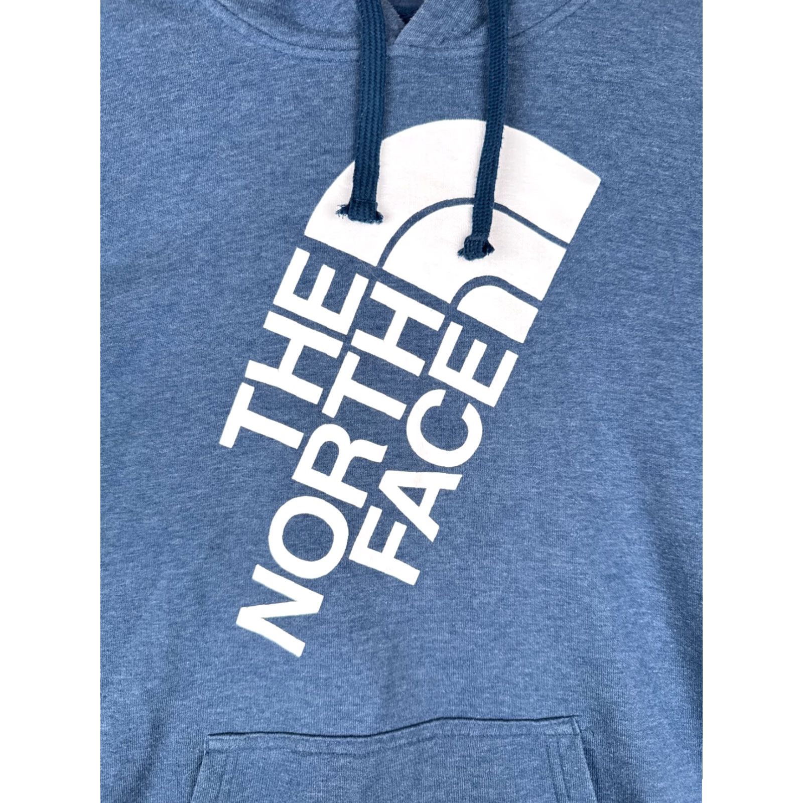 The North Face The North Face Hoodie Mens Medium Blue Solid Pullover Cotton Blend Long Sleeve Pocket Size US M / EU 48-50 / 2 - 6 Thumbnail