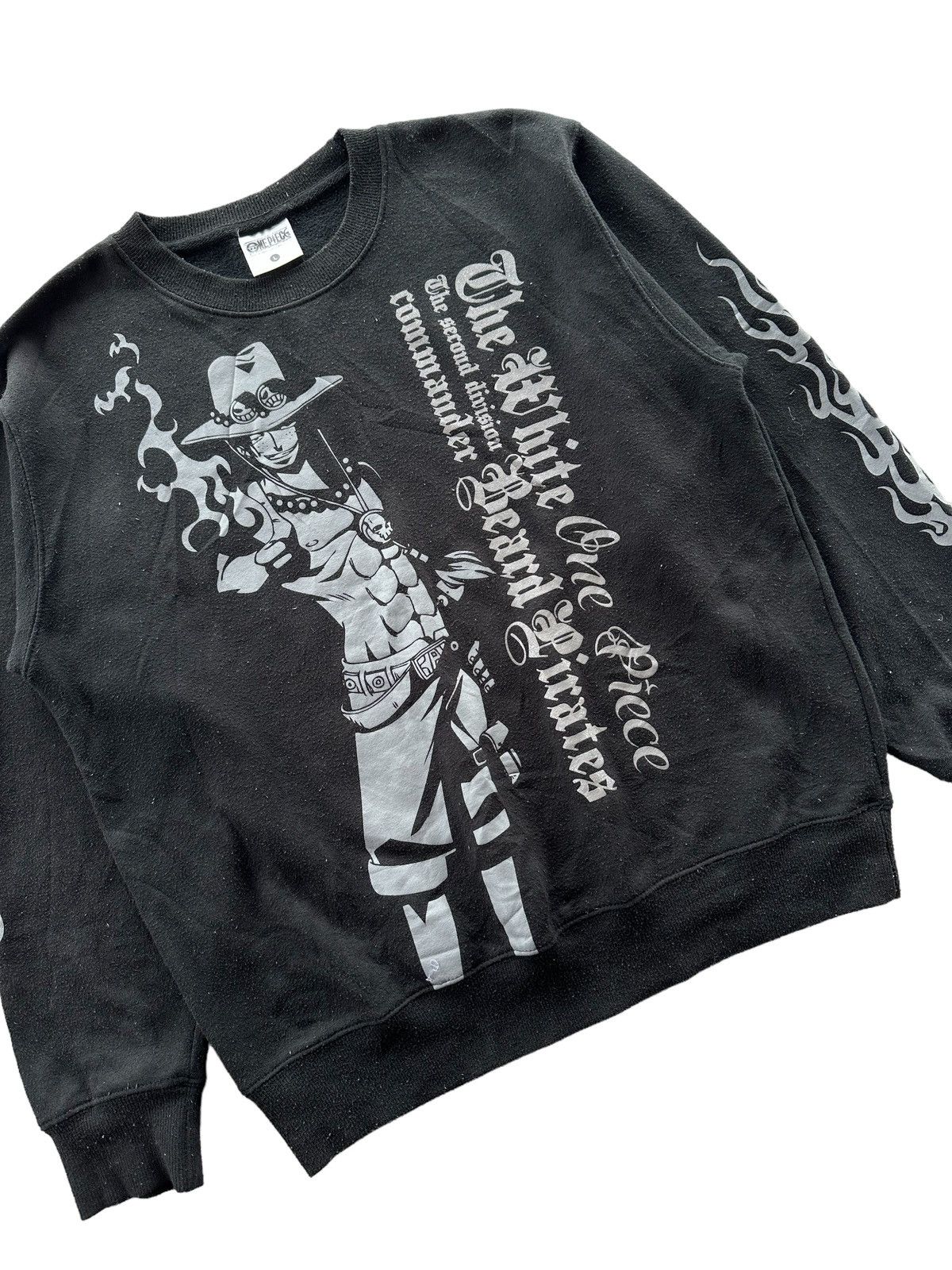 Anime Vintage One Piece Anime Sweatshirt Size US L / EU 52-54 / 3 - 6 Thumbnail