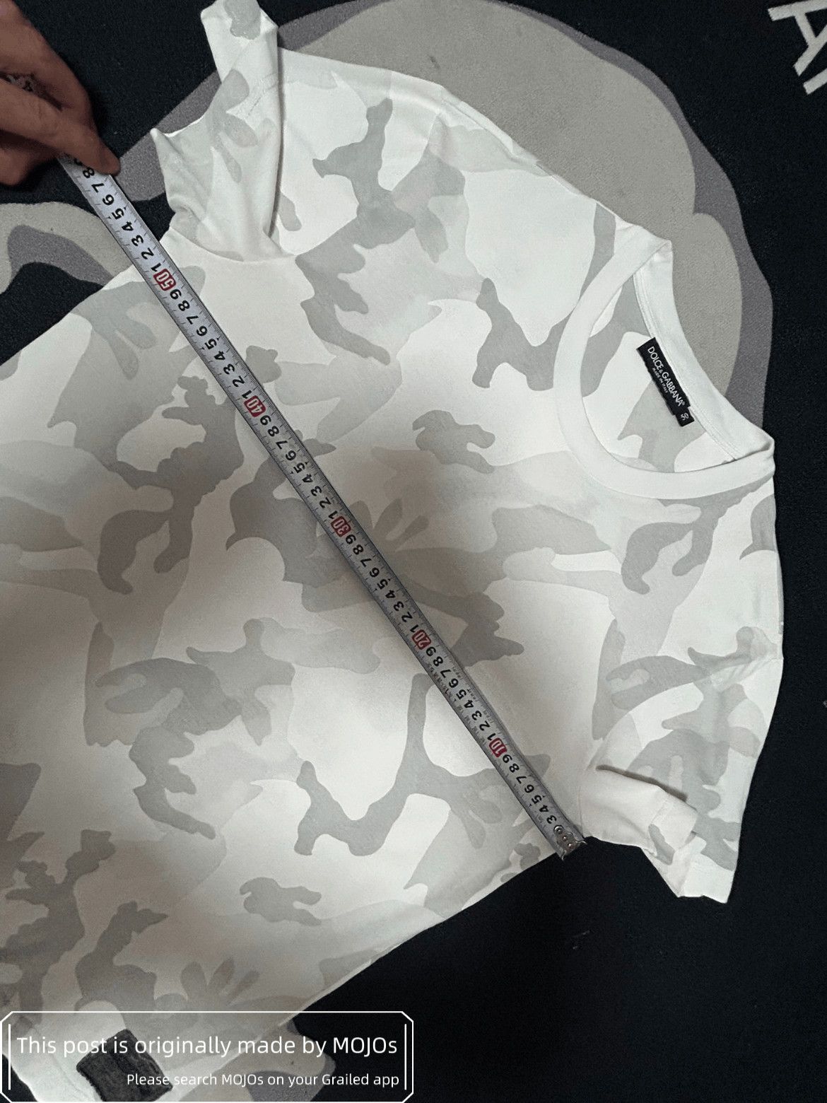 Dolce & Gabbana Sz 50 Dolce & Gabbana White Camo Tee Size US M / EU 48-50 / 2 - 5 Thumbnail