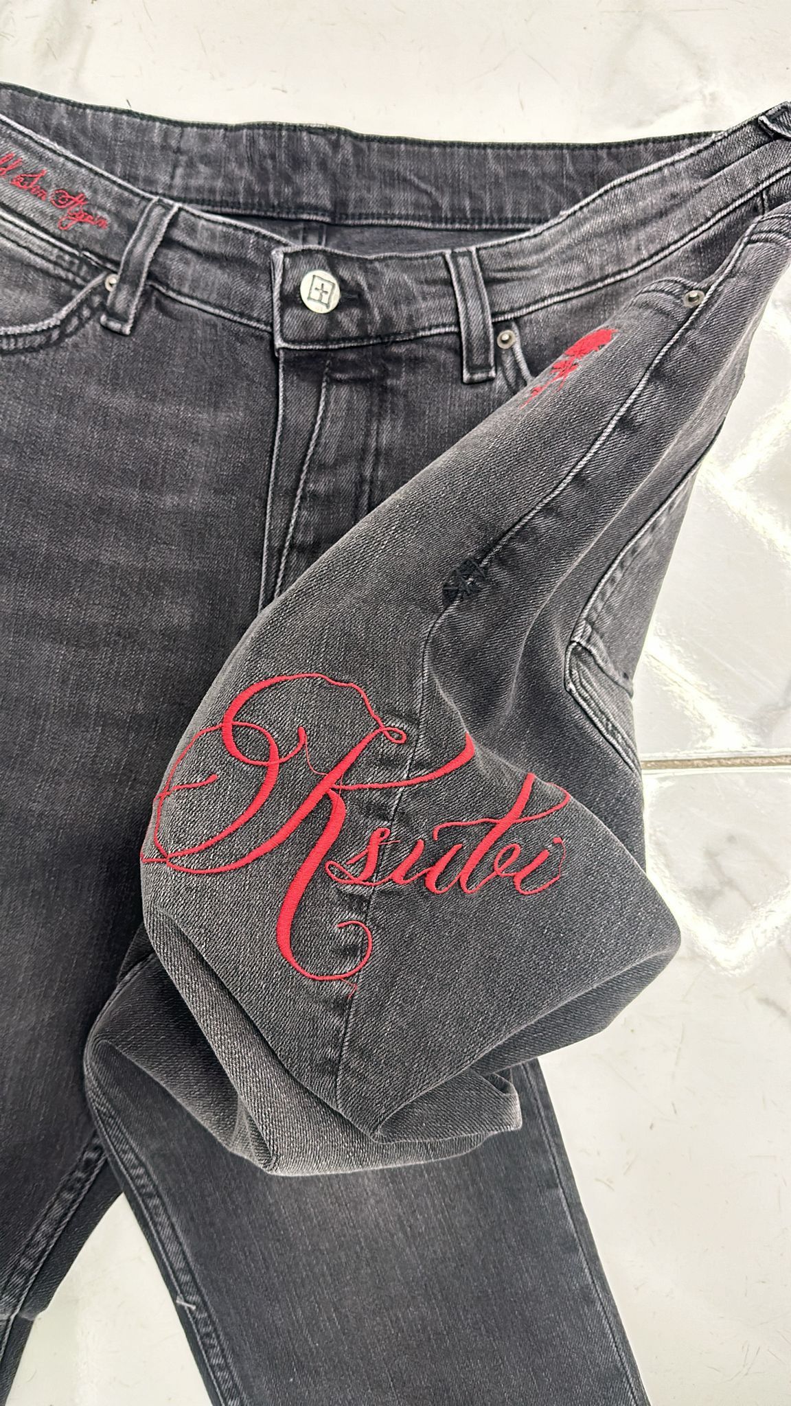 Ksubi Ksubi Van Winkle Black Rokk Jeans Size 30 Size US 30 / EU 46 - 6 Thumbnail