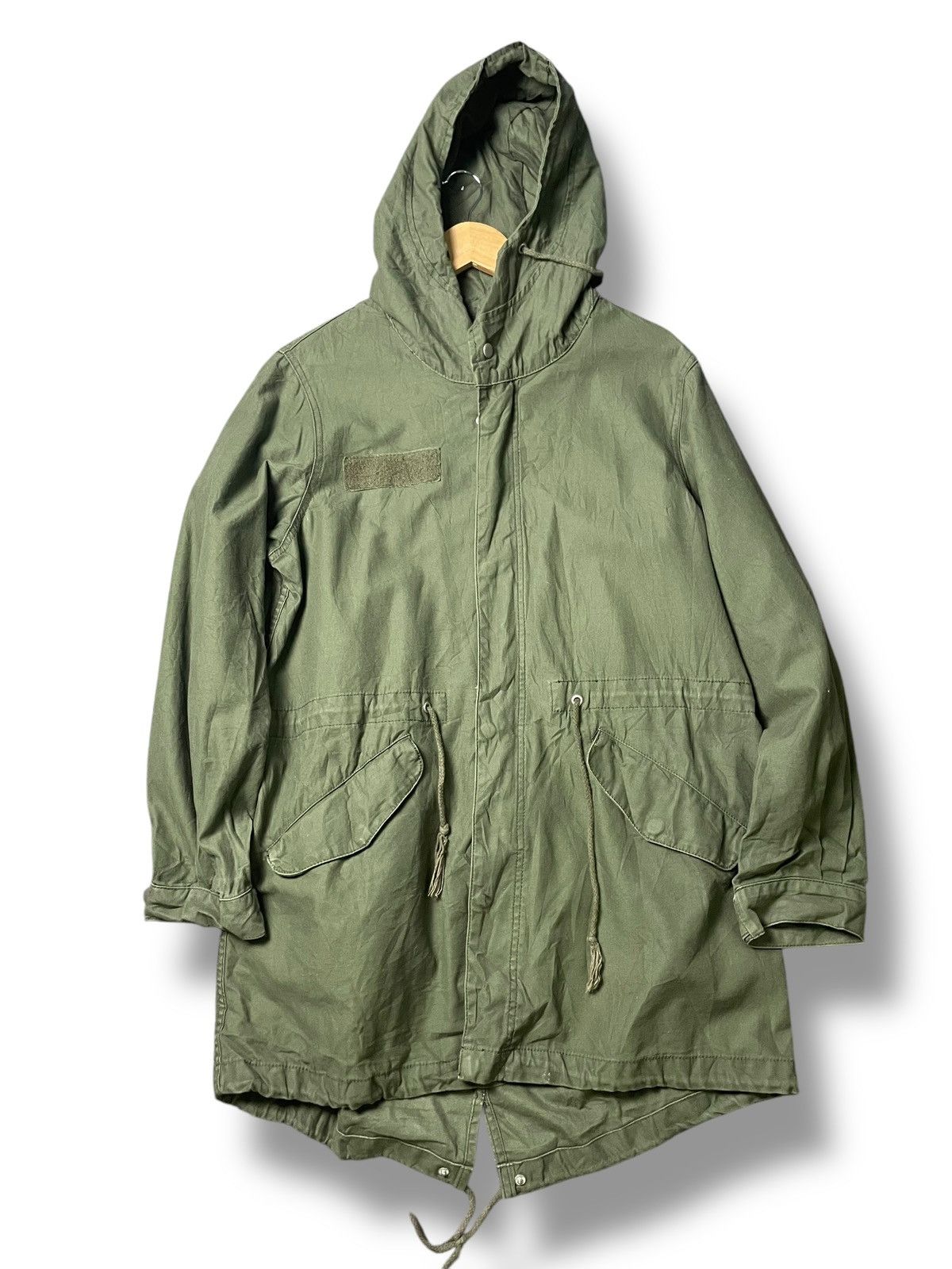 Japanese Brand × Vintage JUNGLE STORM Hooded Fish-tailed Jacket (97) Size US M / EU 48-50 / 2 - 1 Thumbnail
