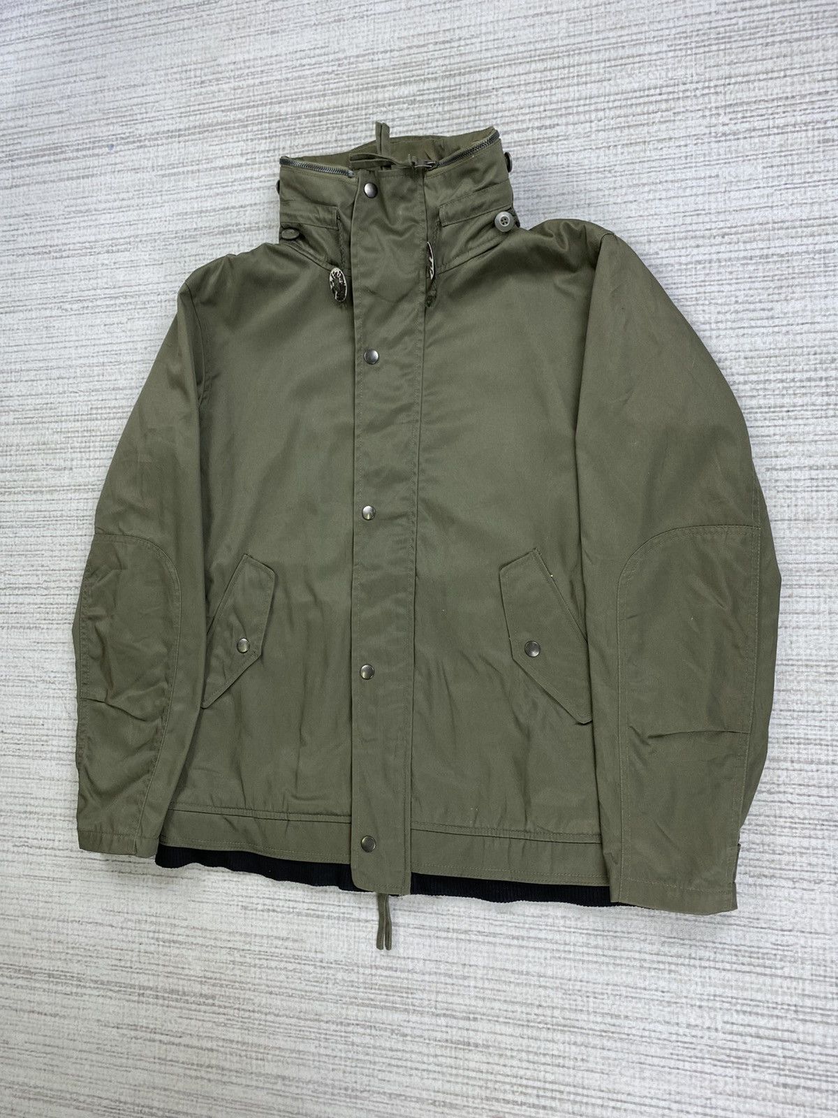 If Six Was Nine × Vintage B.M Standard Technical Blouson Military Hidden Hoodie Jacket Size US M / EU 48-50 / 2 - 4 Thumbnail