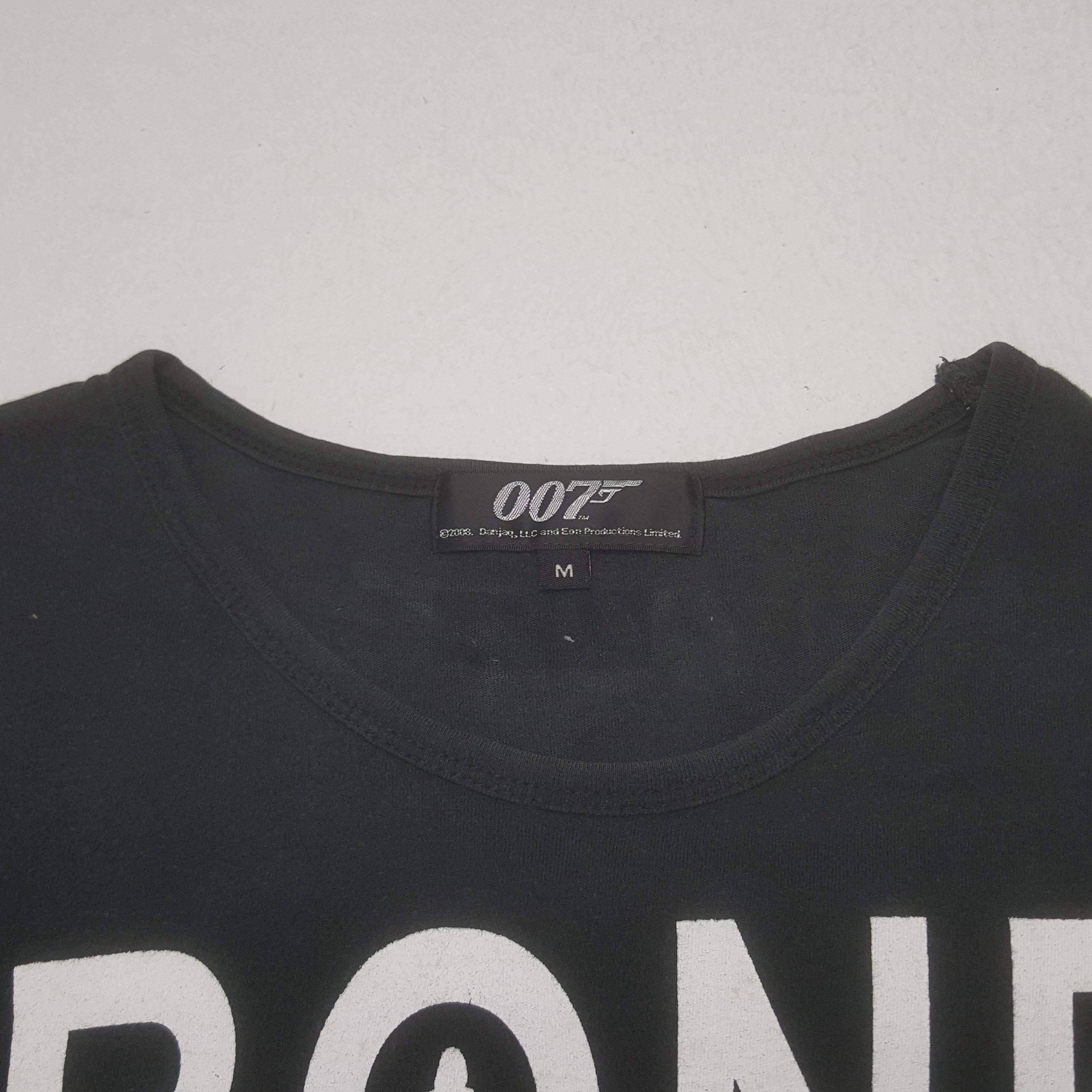 Vintage Vintage Bond James 007 American Movie Tshirt Size US S / EU 44-46 / 1 - 4 Thumbnail