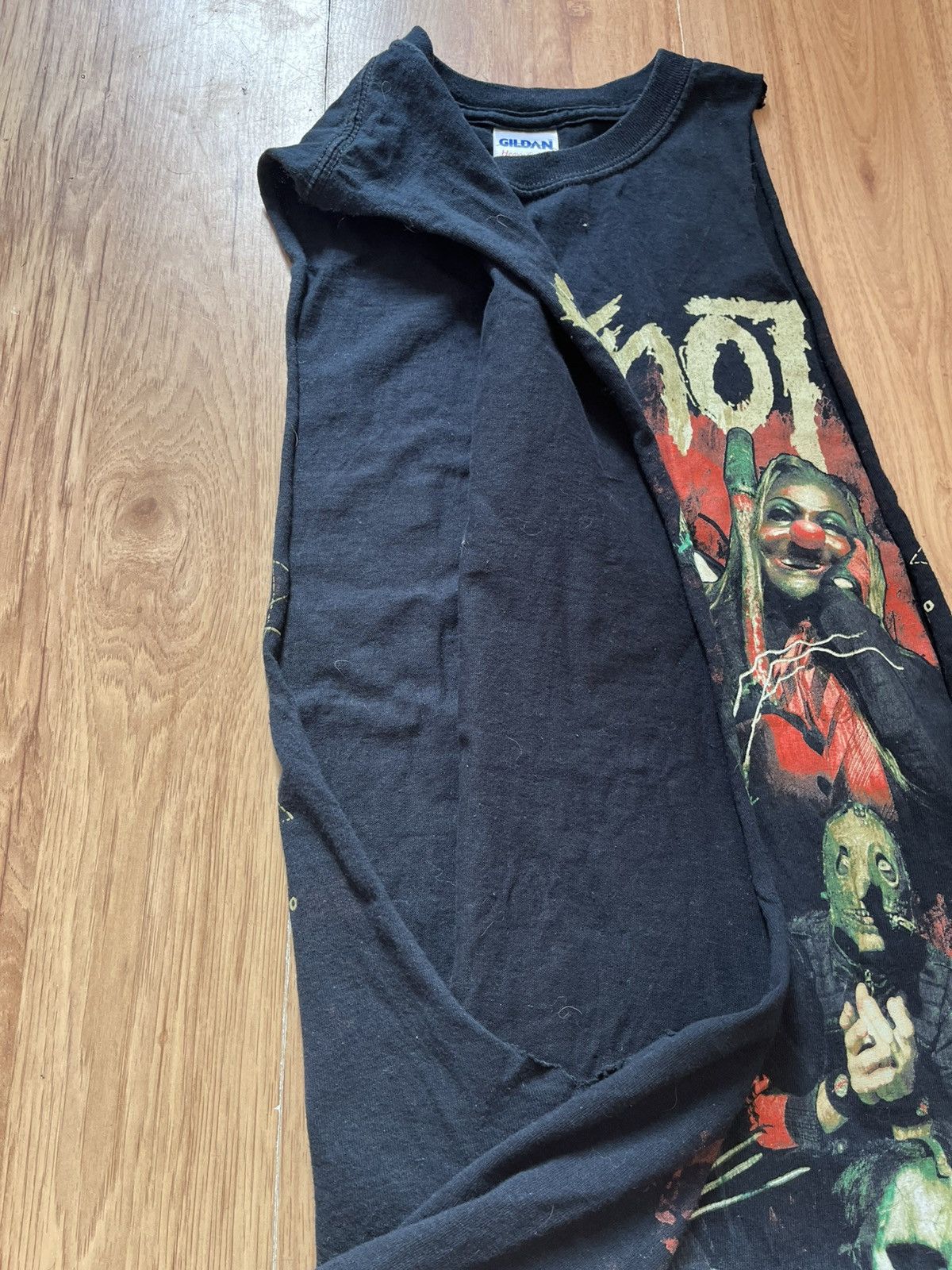Gildan × Slipknot × Vintage Slipknot 2010 Cut-Off Tank (Gildan Tag) – Size M Size US M / EU 48-50 / 2 - 4 Thumbnail