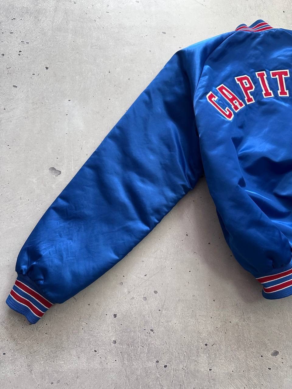 Chalk Line Vintage Washington Capitals Bomber Jacket Chalk Line NHL USA Size US XL / EU 56 / 4 - 6 Thumbnail