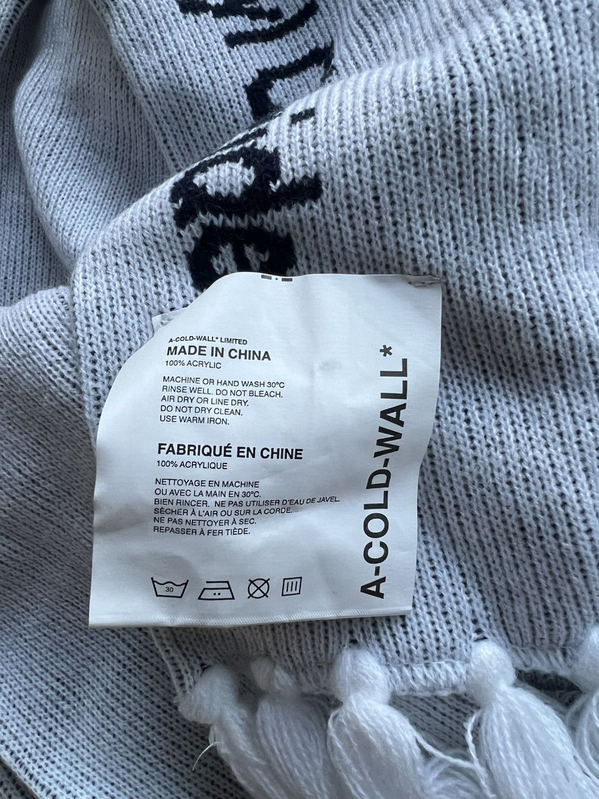 A-COLD-WALL* A Cold Wall Polyvinyl Chloride Scarf Size ONE SIZE - 2 Thumbnail