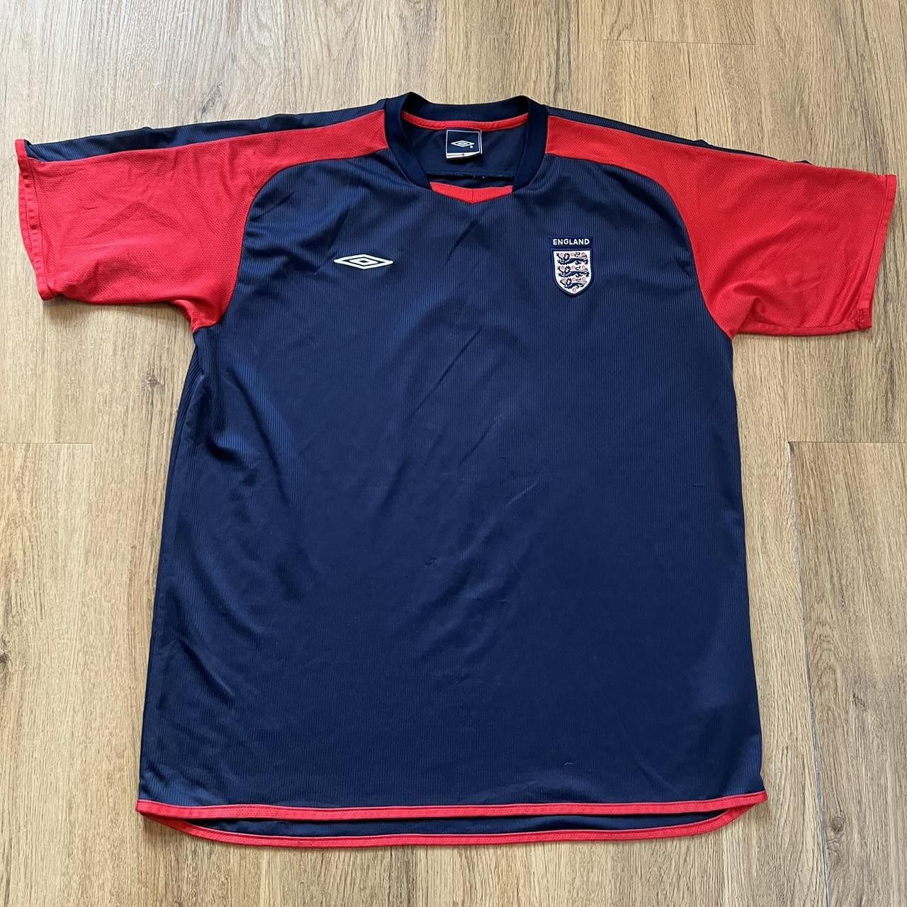 Umbro England 2002/04 Trainning football shirt Umbro Size US XL / EU 56 / 4 - 1 Thumbnail