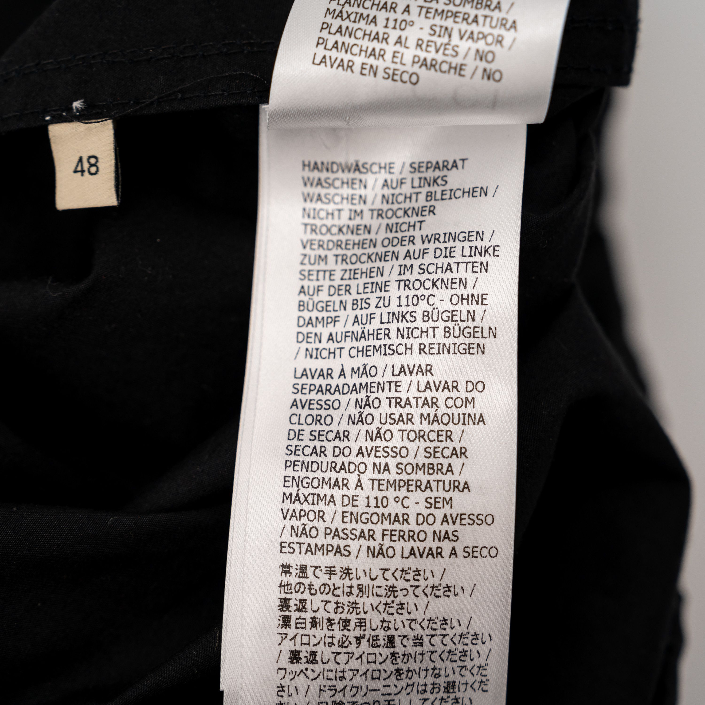 Gucci 48 M Gucci Coated Cotton Windbreaker Label Black Jacket Web Size US M / EU 48-50 / 2 - 12 Thumbnail