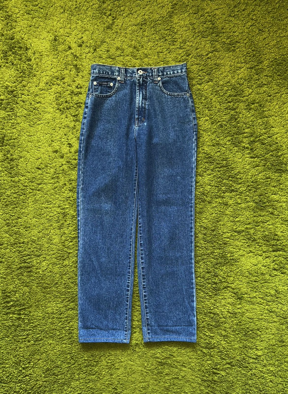 Dolce & Gabbana Dolce & Gabbana J&ANS 1990s vintage straight fit jeans pants Size 28" / US 6 / IT 42 - 2 Thumbnail
