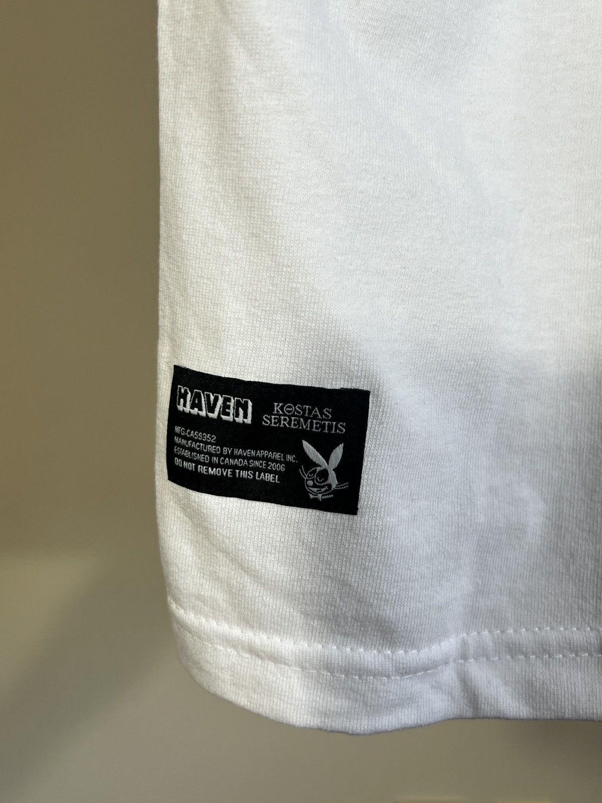 Haven HAVEN x Kostas Seremetis Tee - Bunny White Size US L / EU 52-54 / 3 - 3 Thumbnail
