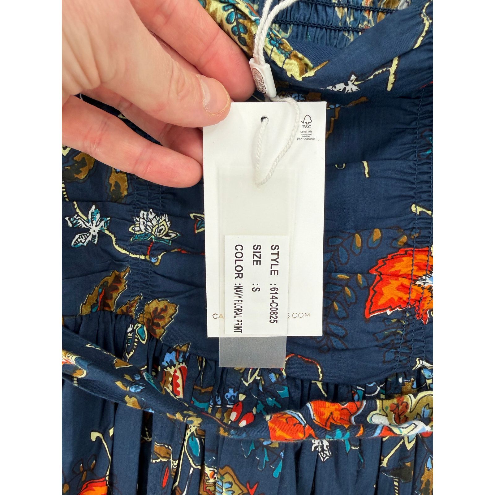 CAROLINE CONSTAS NWT Caroline Constas Floral Off Shoulder Short Poplin Dress Size S / US 4 / IT 40 - 4 Thumbnail