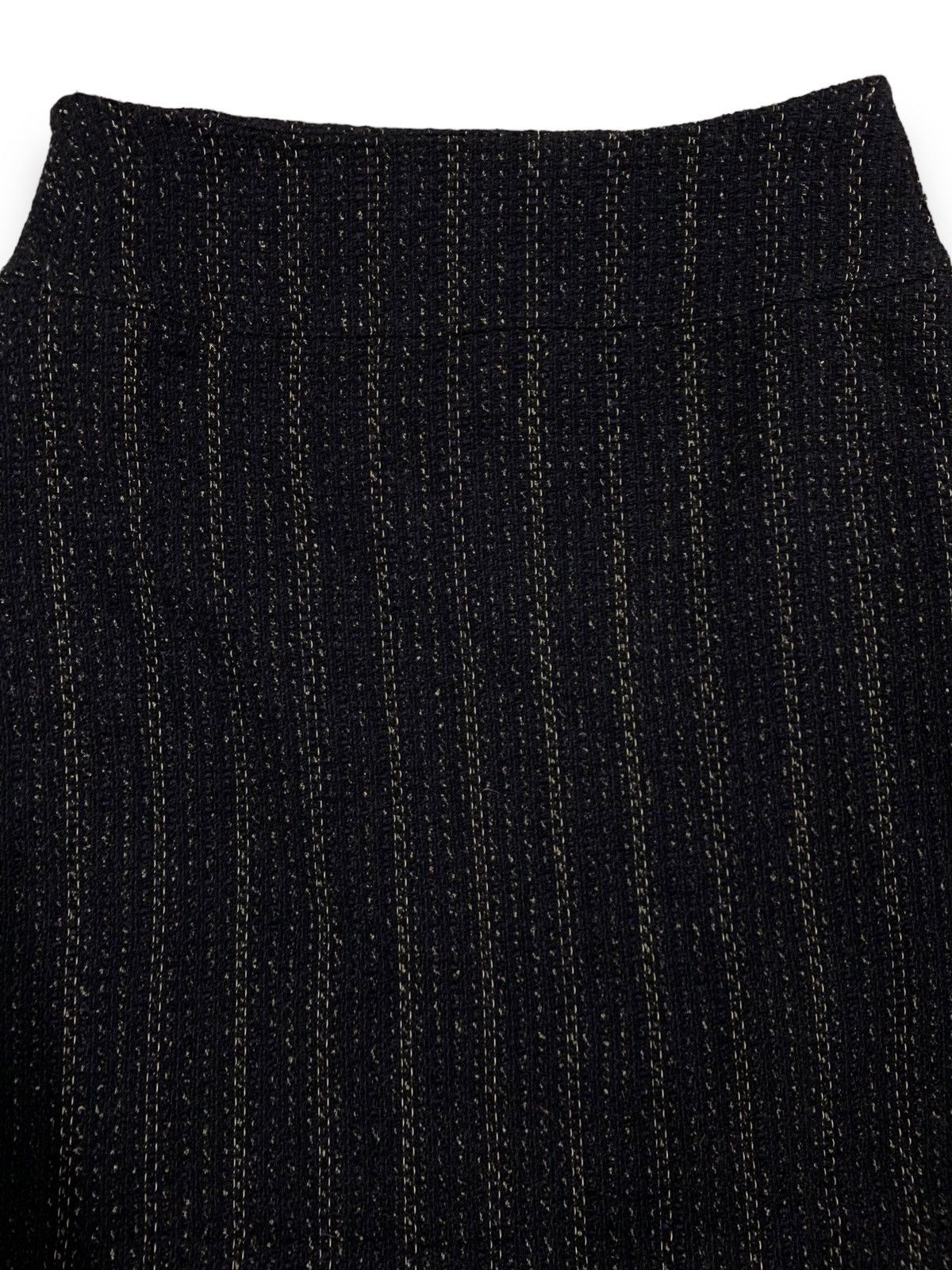 Japanese Brand CHI SO IO? Japan Technical Knitted Striped Mini Skirt Size 26" / US 2 / IT 38 - 9 Thumbnail