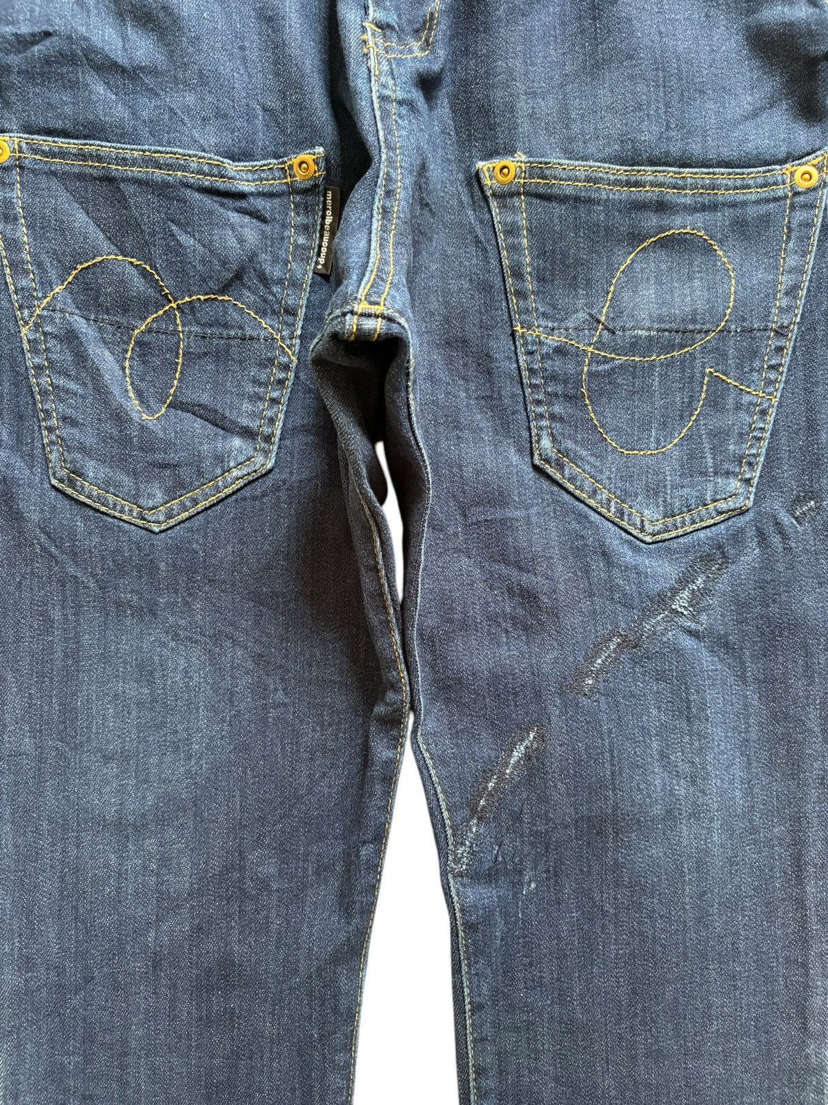 Issey Miyake × Japanese Brand × mercibeaucoup Vintage Mercibeaucoup Bush Pant Blue Wash Jeans Size US 32 / EU 48 - 5 Thumbnail