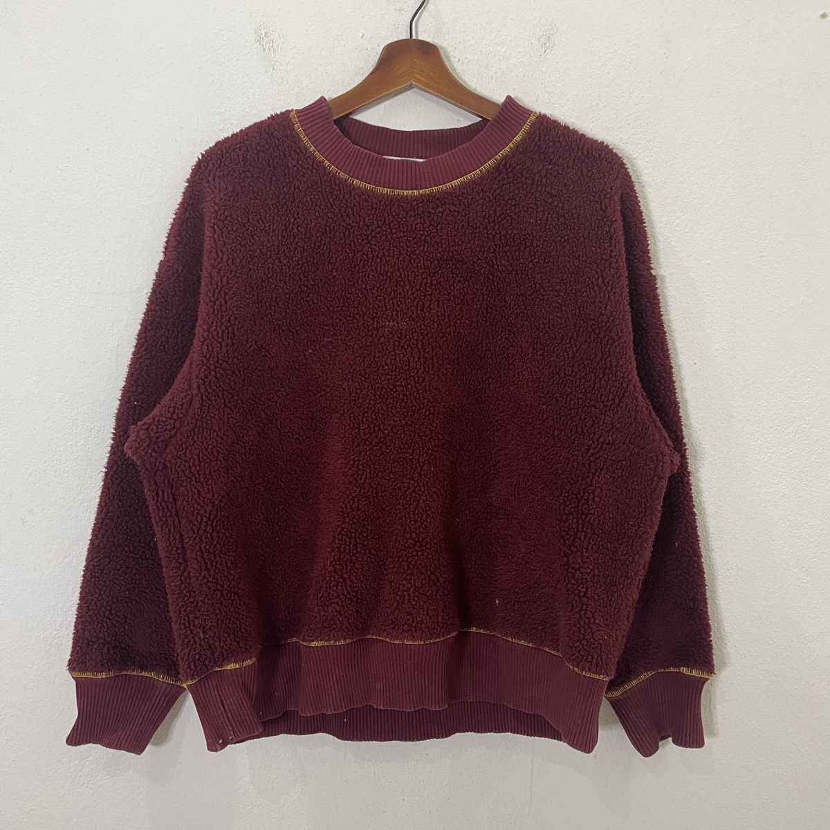 JW Anderson × Uniqlo Vintage J.w Anderson Fleece Crewneck Sweatshirt Size US L / EU 52-54 / 3 - 1 Thumbnail
