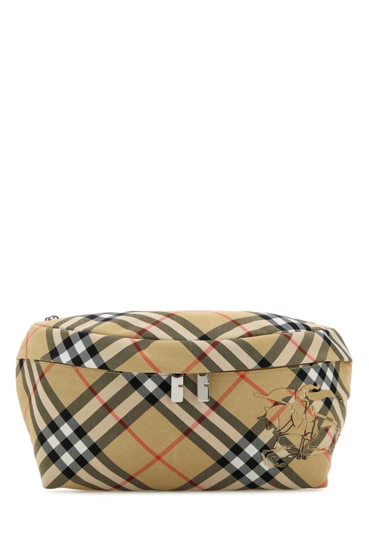 ショルダーバッグ BURBERRY EMBROIDERED FABRIC CHECK BELT BAG Burberry Embroidered Fabric Check Belt Bag | Grailed