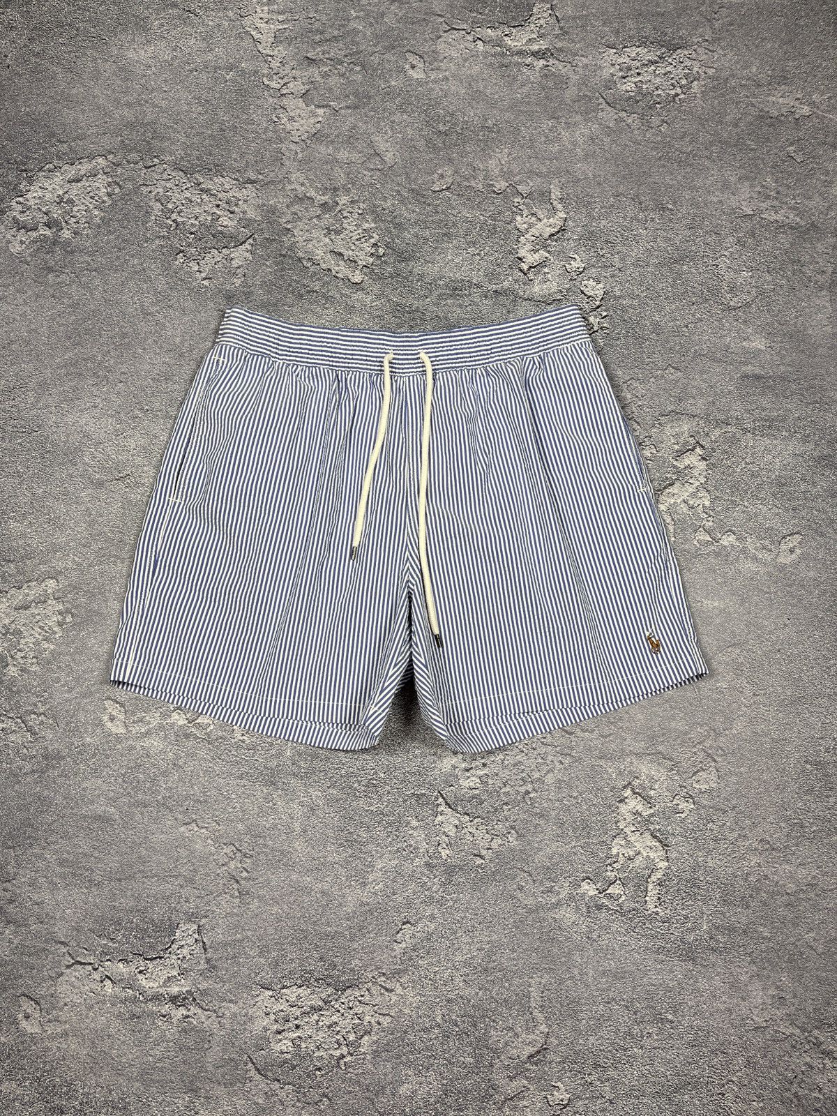Polo Ralph Lauren × Ralph Lauren Polo Ralph Lauren shorts swimmer striped size L Size US 35 - 1 Thumbnail