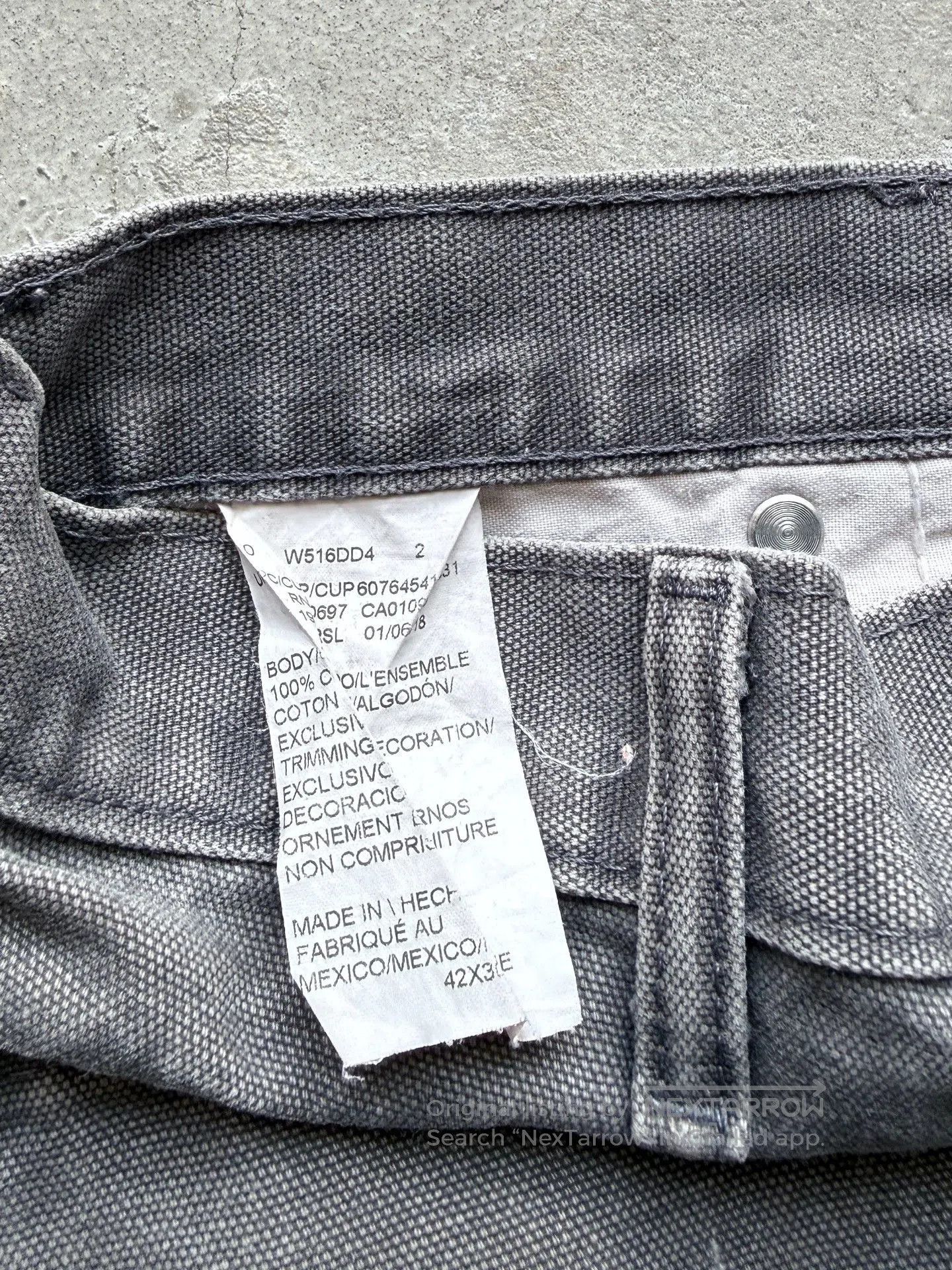 Vintage Vintage Dickies 1939 RTB Carpenter Pants. Size US 26 / EU 42 - 7 Thumbnail