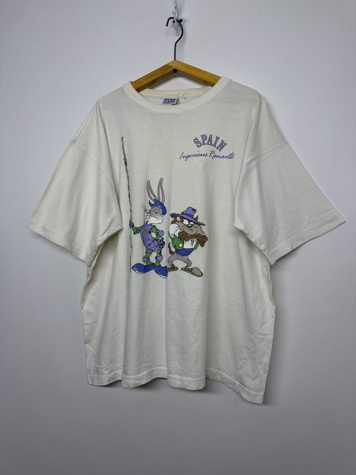 Disney Vintage 90s Looney tunes Orlando Magic t-shirt Size US XL / EU 56 / 4 - 5 Thumbnail