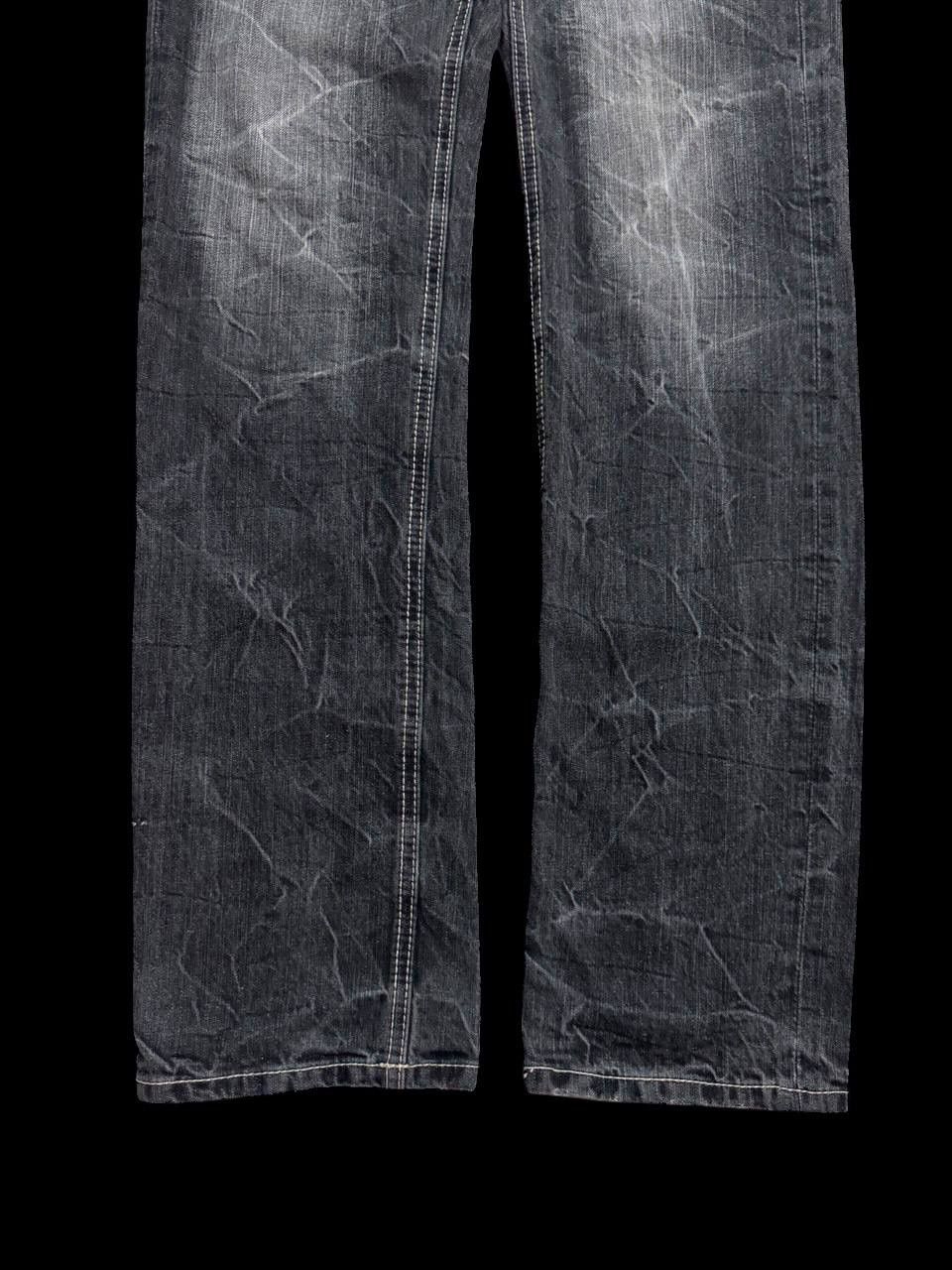 Japanese Brand SICK 90s Style Japanese Avail Jean Sand Washed Stretchmark Size US 28 / EU 44 - 8 Thumbnail