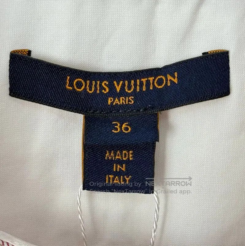 Louis Vuitton Louis Vuitton Pink Cotton Blend Women's Shirt . Size L / US 10 / IT 46 - 4 Thumbnail