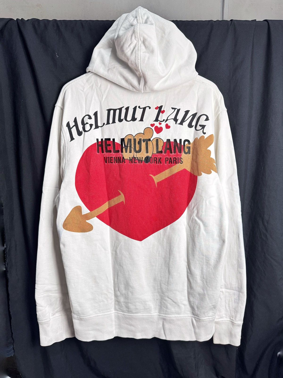 Helmut Lang Helmut Lang heart logo hoodie Size US XL / EU 56 / 4 - 3 Thumbnail