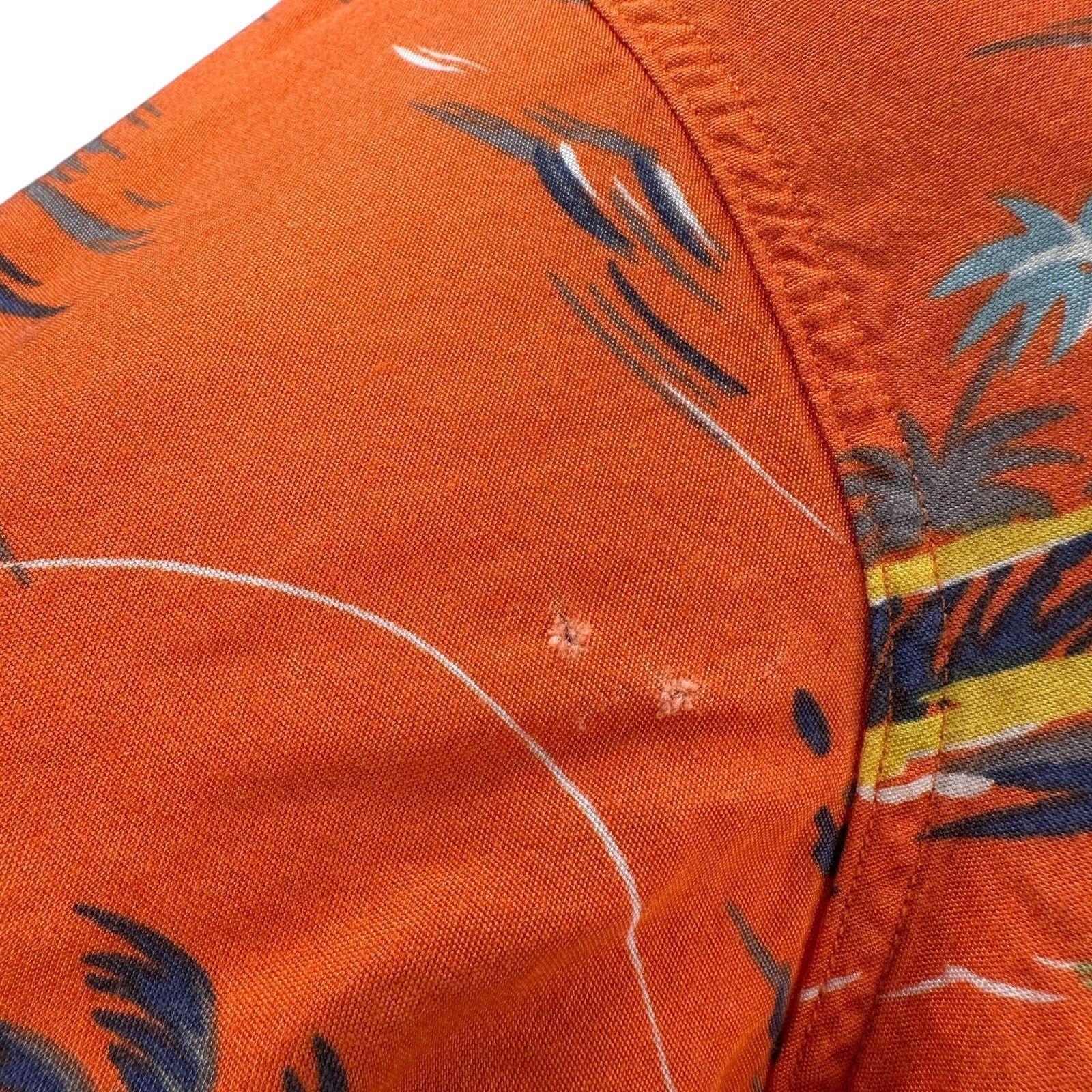 Polo Ralph Lauren VTG Polo Ralph Lauren Shirt Mens Large Orange Fish Boat Camp Size US L / EU 52-54 / 3 - 11 Thumbnail