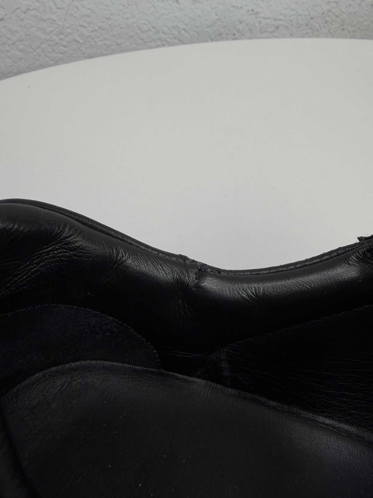 Saint Laurent Paris Saint Laurent Paris Black Leather Sneakers Low Top Shoes Size US 9.5 / EU 42-43 - 23 Thumbnail