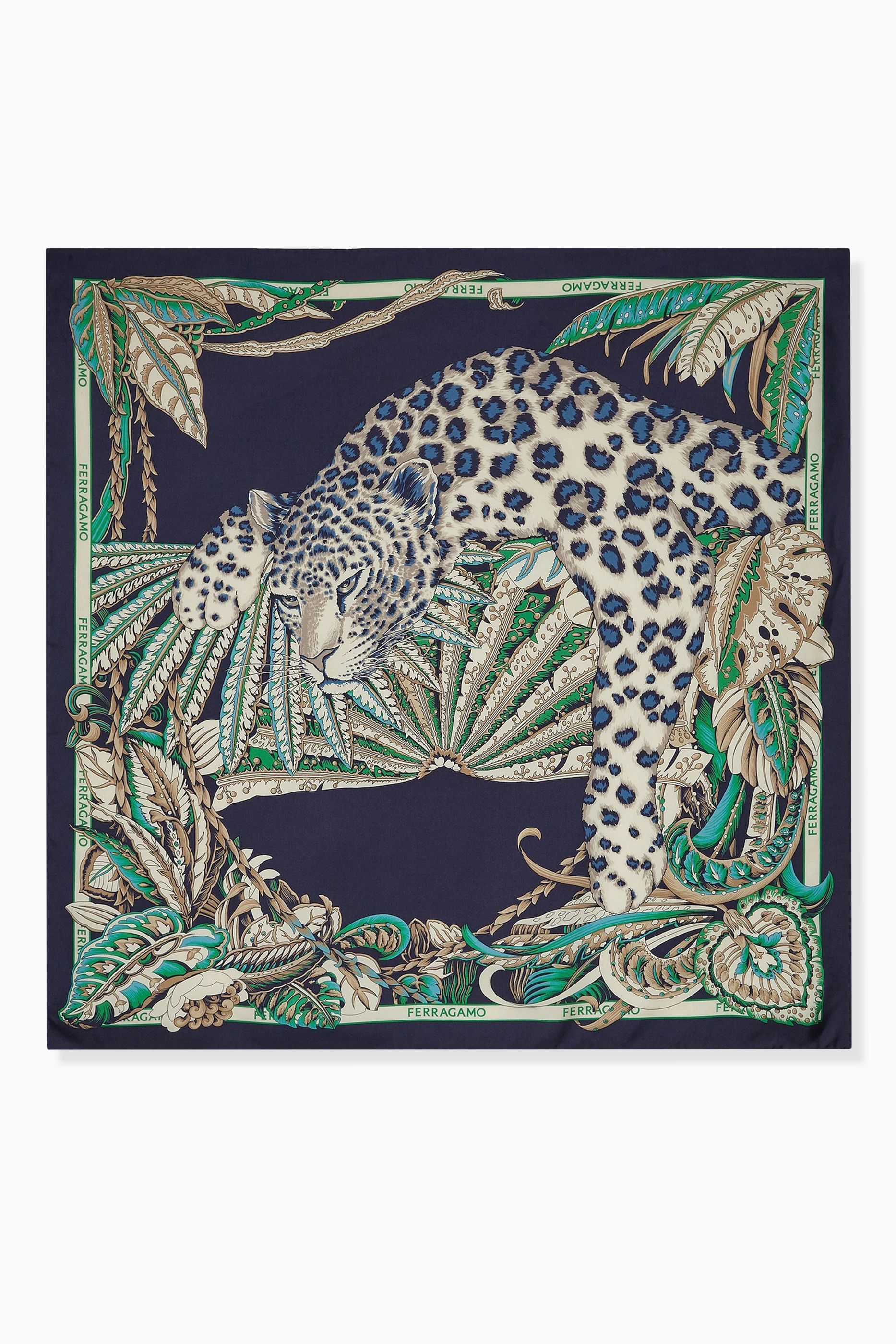 Salvatore Ferragamo o1s1rm0924 Size: OS / Scarf in Multicolor Size ONE SIZE - 1 Thumbnail