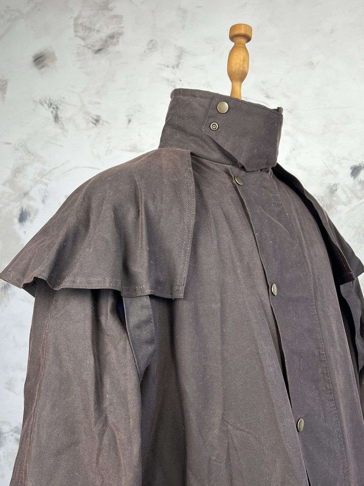Vintage Vintage Ben Nevis Waxed Jacket Long Coat Size L - XL Size US L / EU 52-54 / 3 - 5 Thumbnail