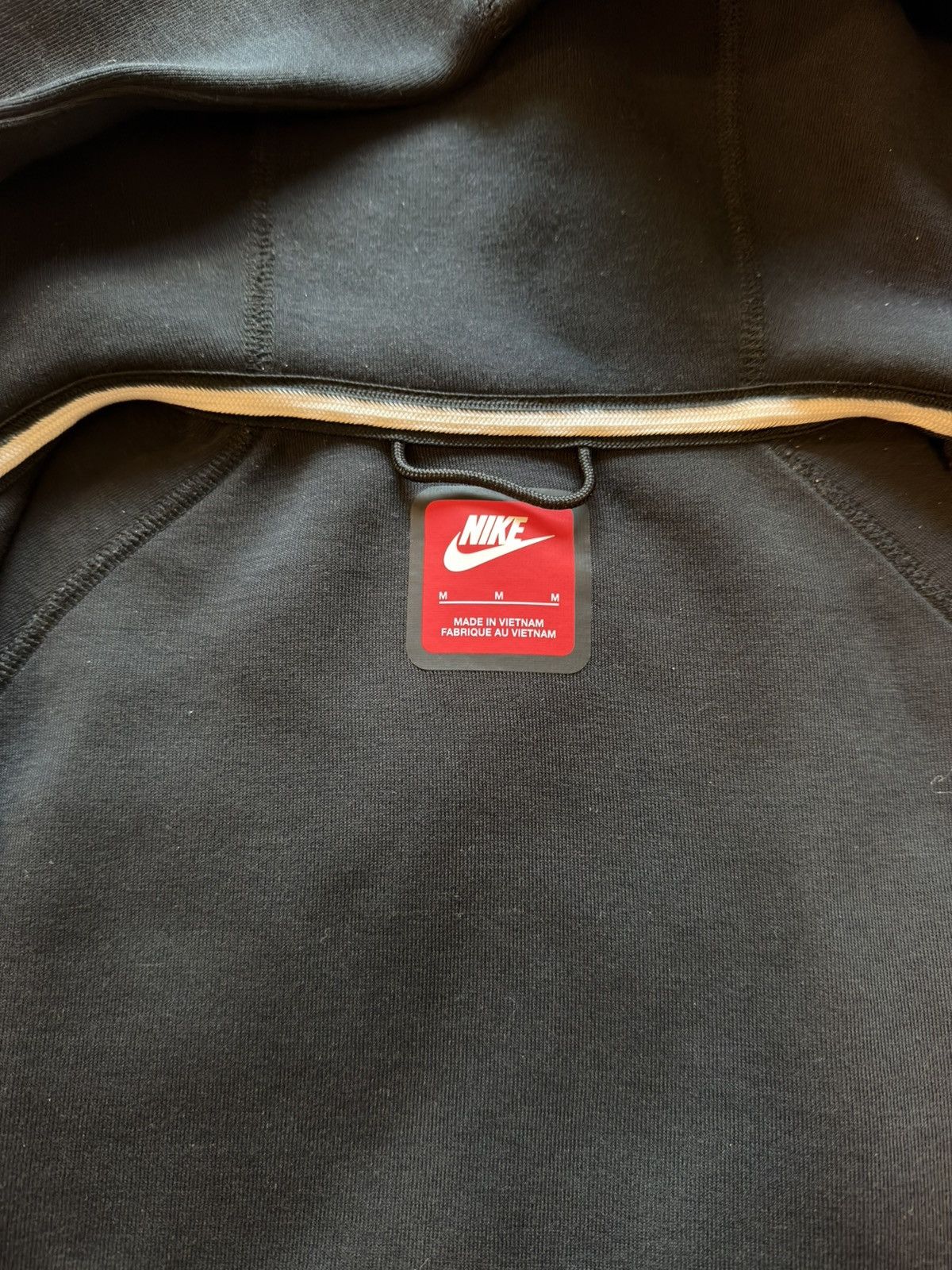 Nike Black Nike Tech Zip Up Size US M / EU 48-50 / 2 - 4 Thumbnail