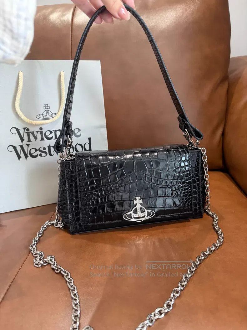 Vivienne Westwood Vivienne Westwood size os HAZEL Medium Single Shoulder Bag Size ONE SIZE - 2 Thumbnail