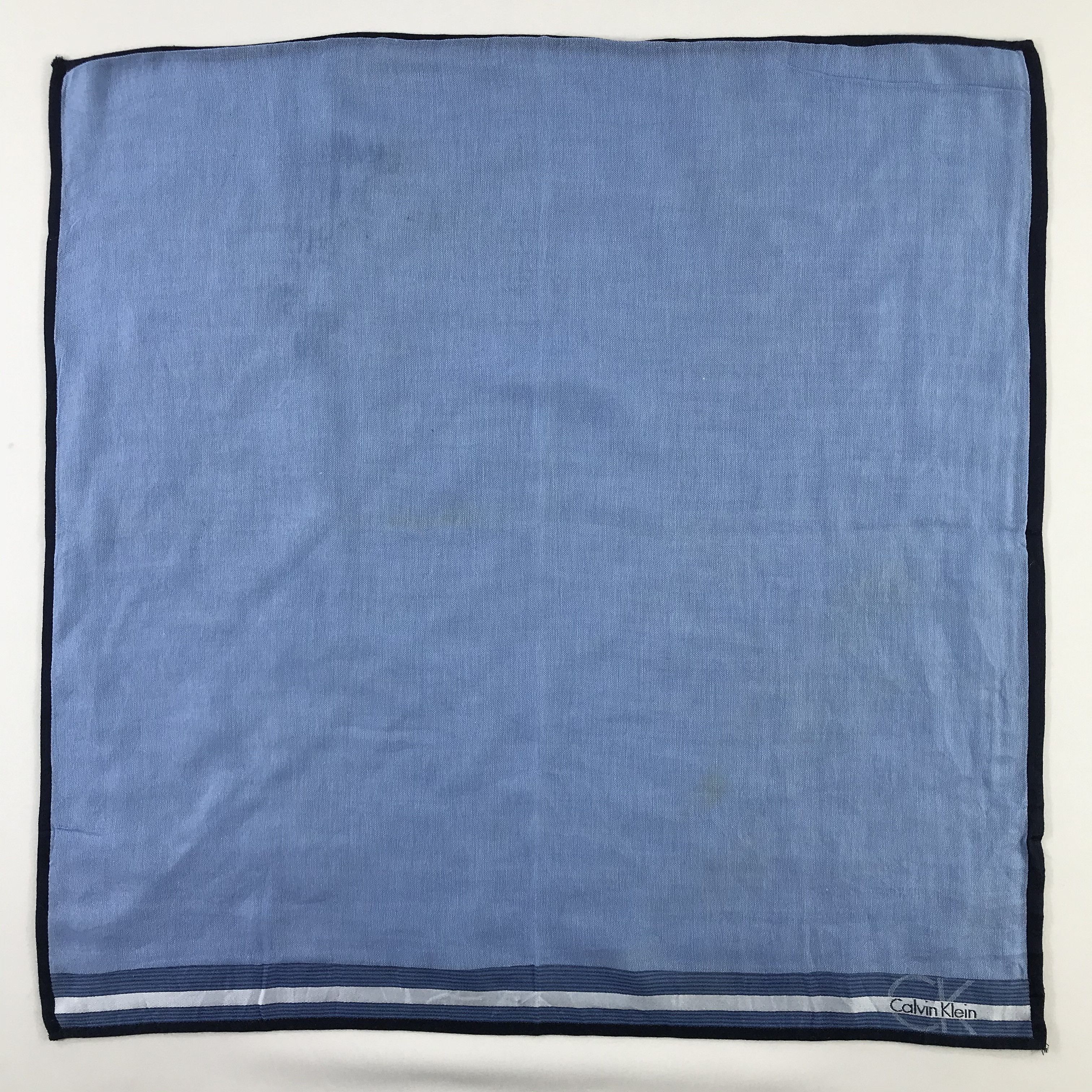 Calvin Klein × Vintage Calvin Klein Bandana / Handkerchief / Neckerchief - S984 Size ONE SIZE - 1 Thumbnail