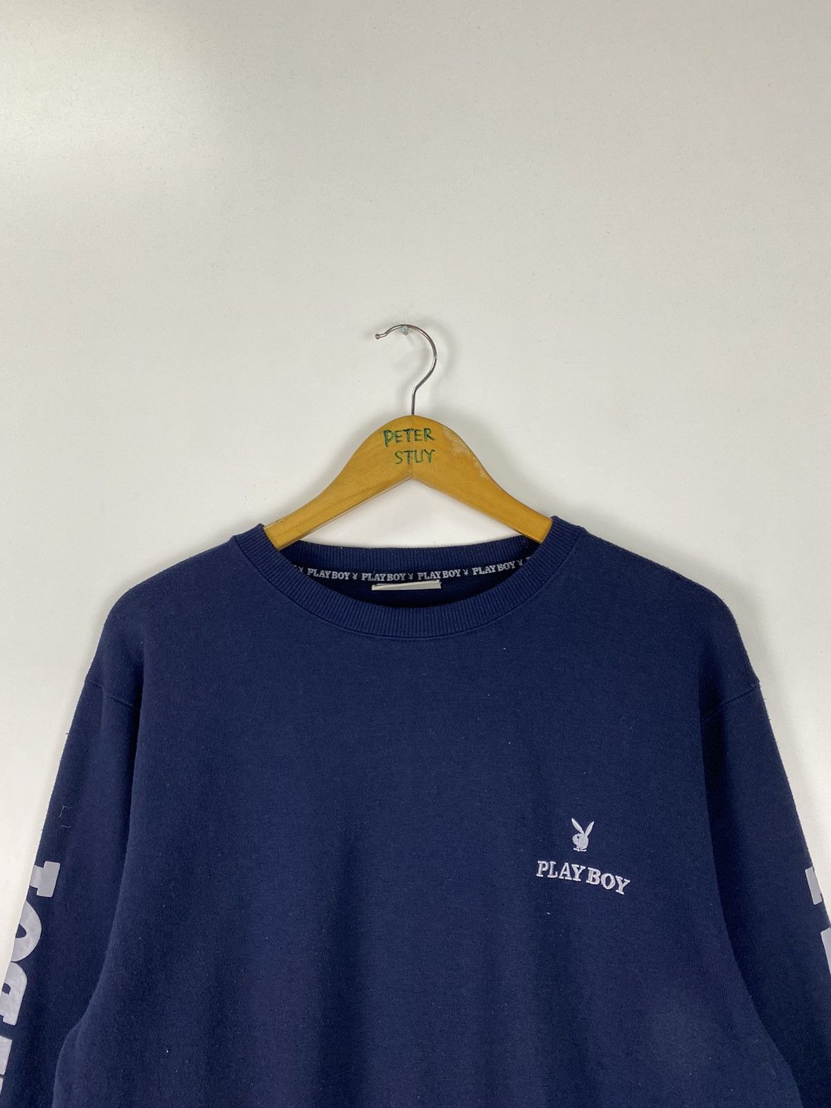 Playboy × Vintage Vintage Playboy big logo sweatshirt Size US M / EU 48-50 / 2 - 6 Thumbnail