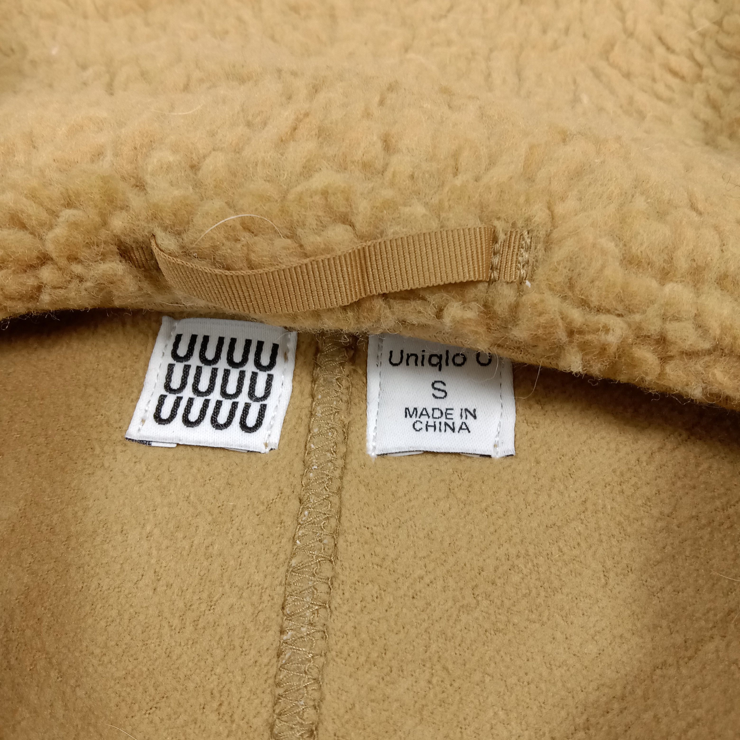 Undercover Uniqlo U Fleece Boxy Undercover Fleece Custom Logo C277N14 Size US XXS / EU 40 - 4 Thumbnail