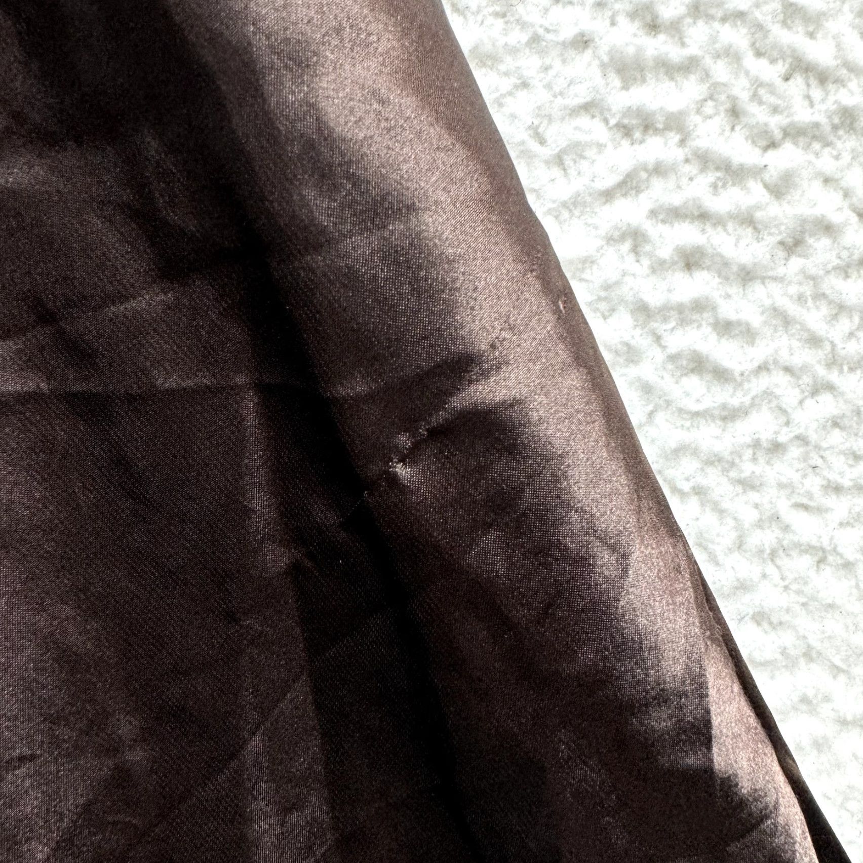 Vintage La Senza Y2K Vintage Slip Dress Satin Brown Victorian Edwardian Fairy Whimsigoth M Size M / US 6-8 / IT 42-44 - 6 Thumbnail