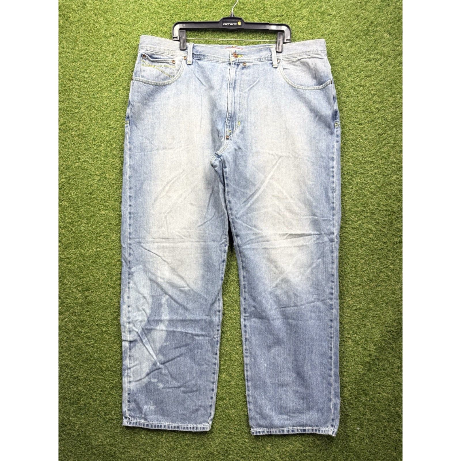 Enyce Enyce Jeans 44x33 Mens Wide Leg Baggy Hip Hop Skater JNCO Casual 2000s 90s Y2K Size US 44 / EU 60 - 2 Thumbnail