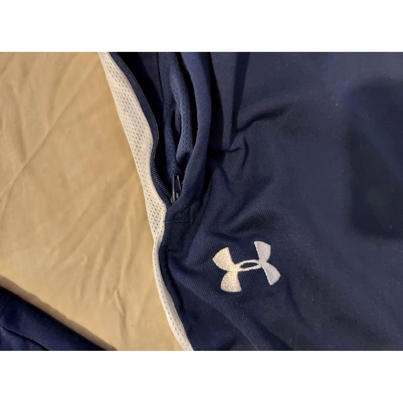 Under Armour Under Armour Mens Pants Athletic Sweatpants XL Navy Blue Size US 36 / EU 52 - 4 Thumbnail