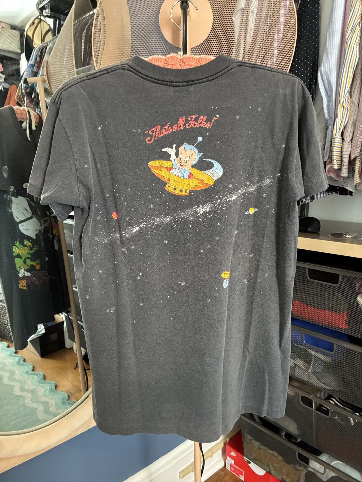 Nike VTG Nike Space Jam Michael Jordan Shirt Mens S Looney Tunes Size US S / EU 44-46 / 1 - 10 Thumbnail