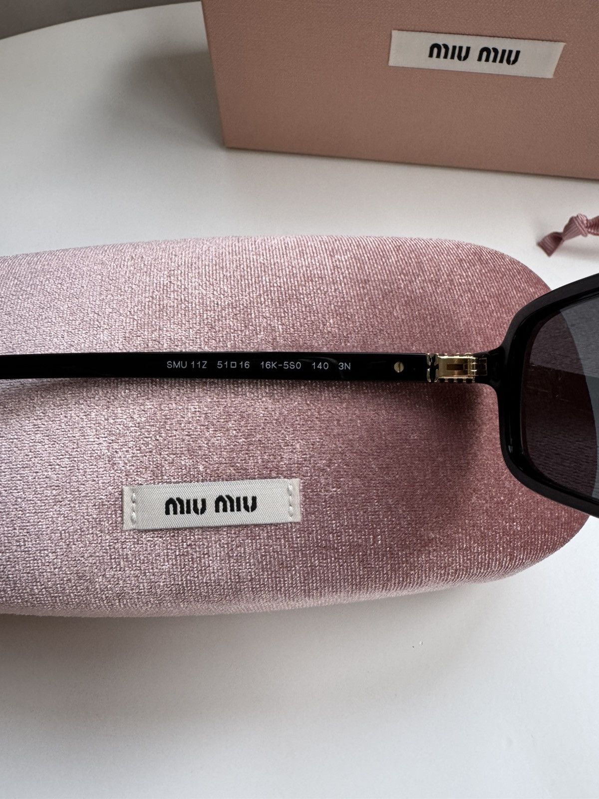 Miu Miu × Vintage NEW Miu Miu sunglasses SMU 11ZS 16K5S0 Size ONE SIZE - 7 Thumbnail