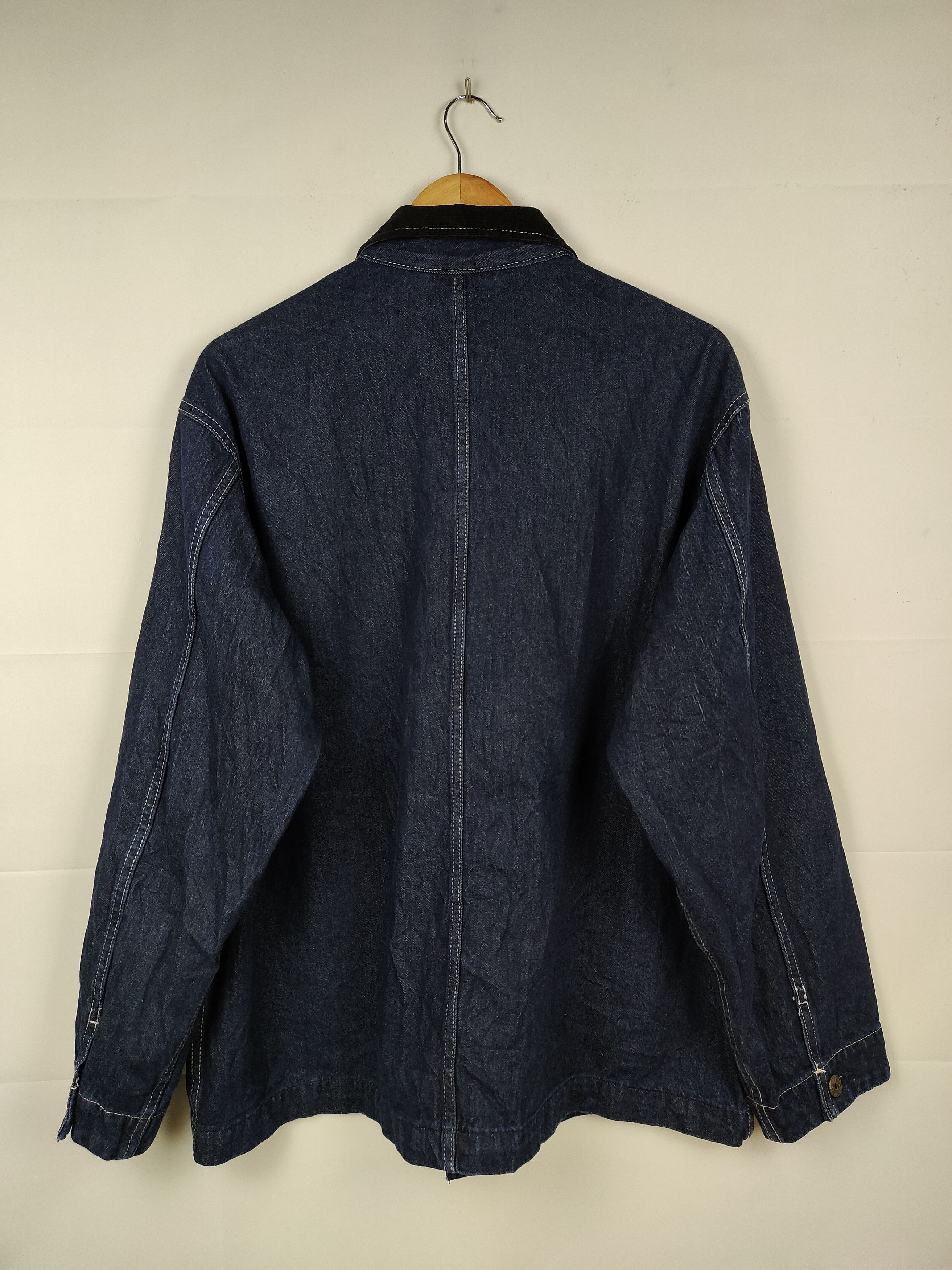 Vintage Vintage Big Stone Denim Chore Jacket Size US L / EU 52-54 / 3 - 4 Thumbnail