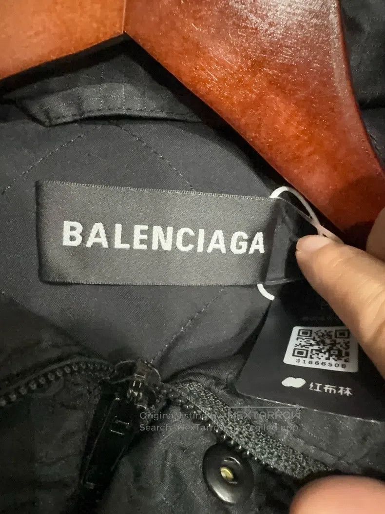 Balenciaga Balenciaga Black Parka Coat Jacket Size US S / EU 44-46 / 1 - 3 Thumbnail
