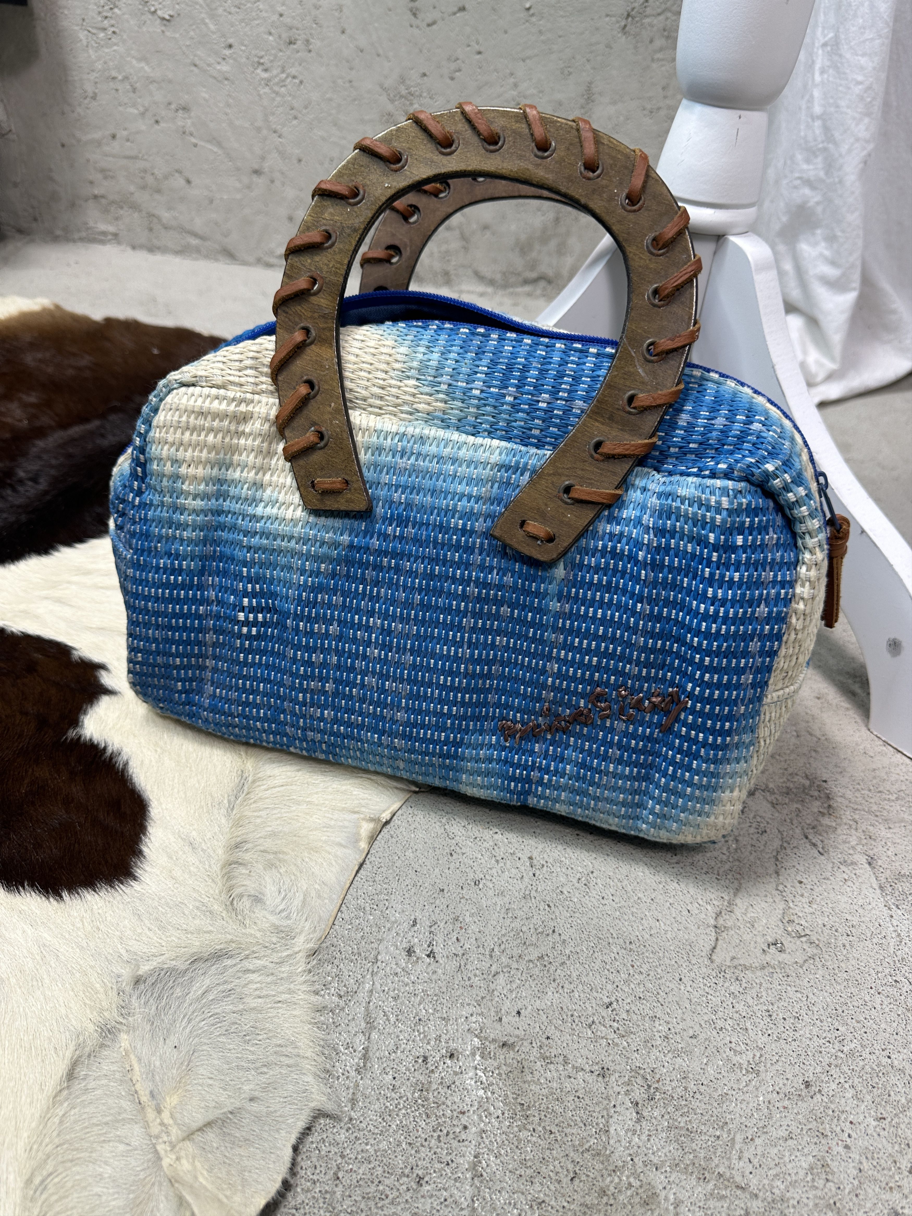 Miss Sixty Vintage Beach Summer Vibes Braided Miss Sixty Hand Bag Y2K Size ONE SIZE - 1 Thumbnail
