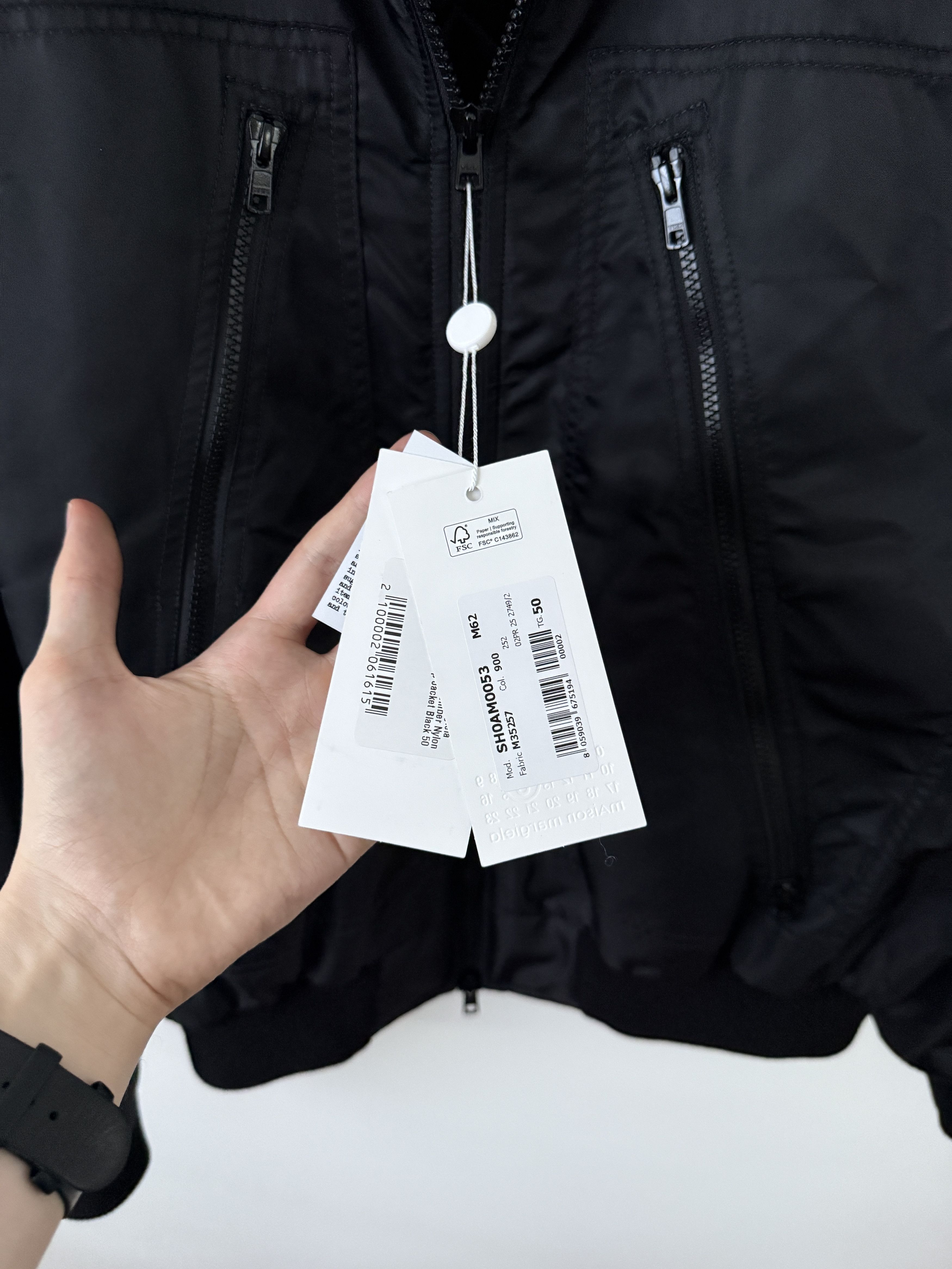 Maison Margiela MM6 Nylon Zip Bomber Jacket Size US M / EU 48-50 / 2 - 13 Thumbnail